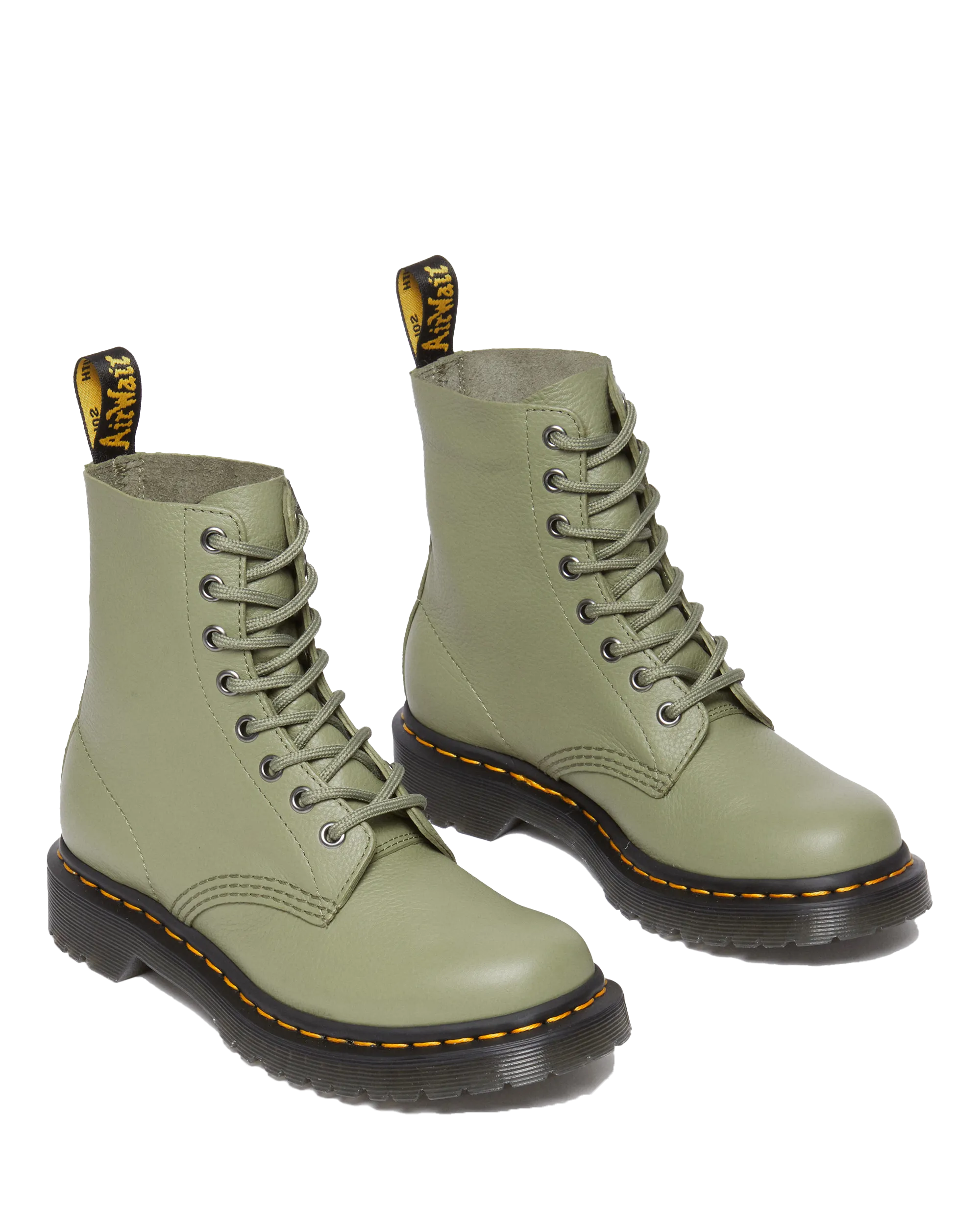 1460 Pascal Virginia Boost en Olive Assourdi