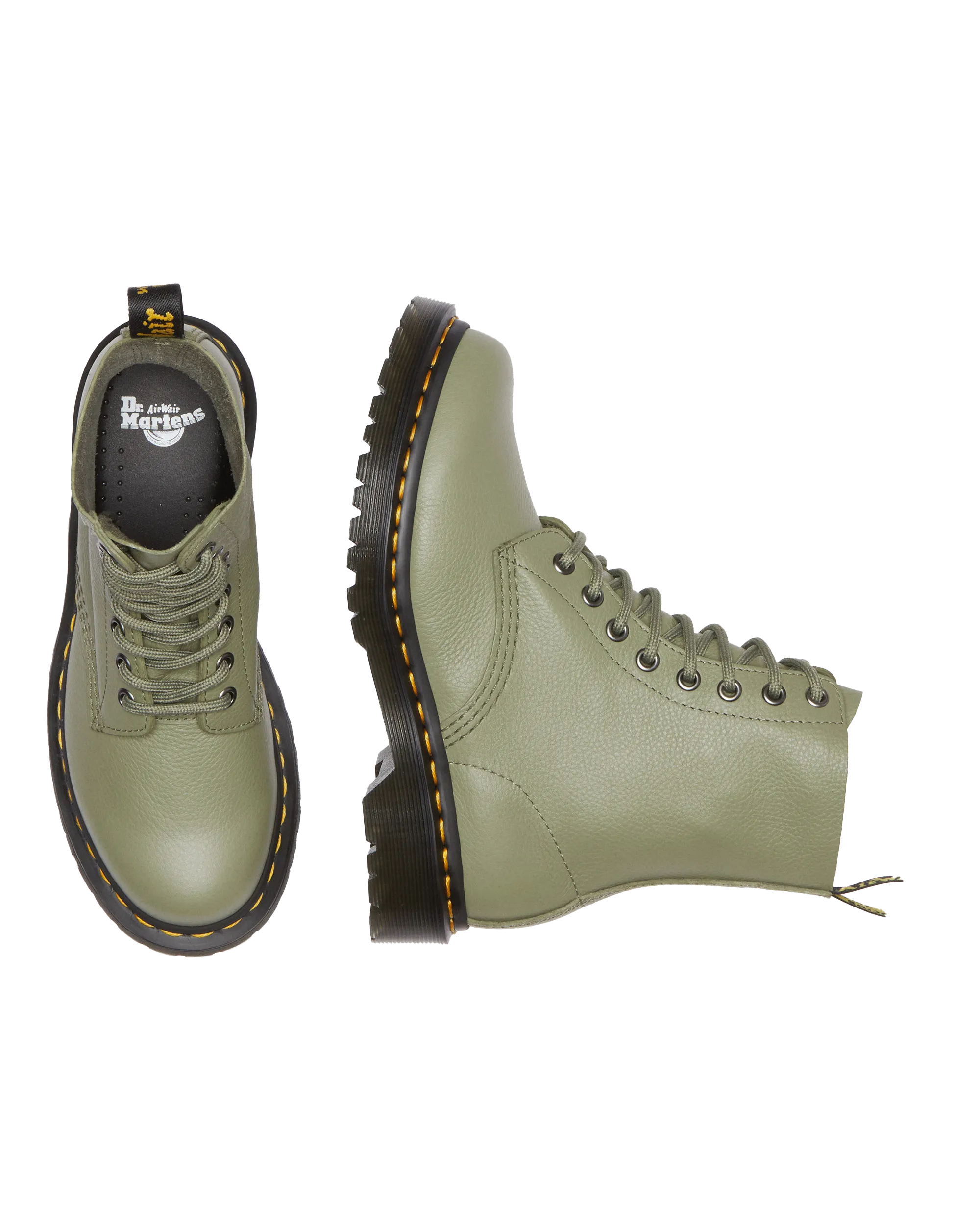 1460 Pascal Virginia Boost en Olive Assourdi