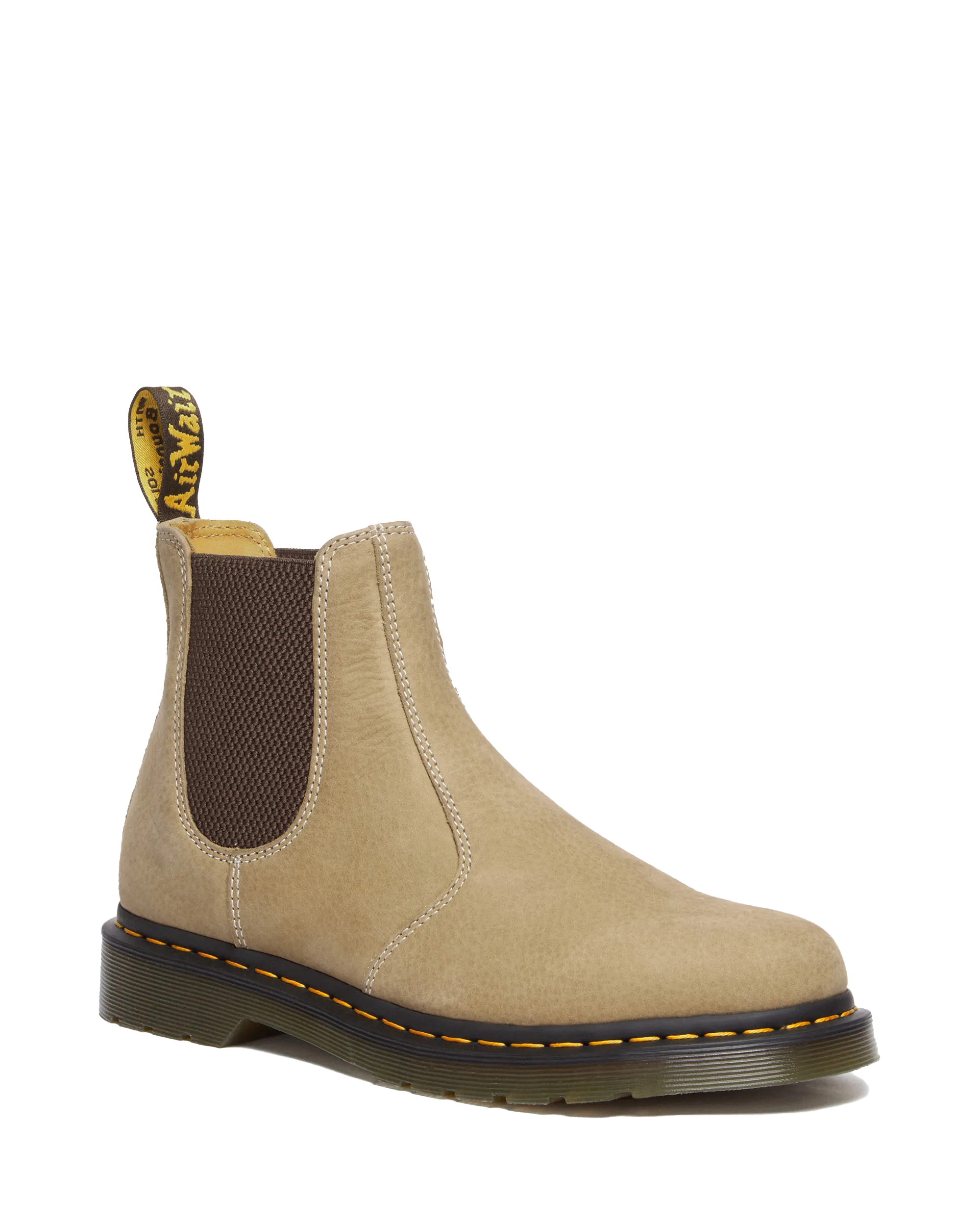 Bottes en daim nubuck vieilli 2976 en taupe savane