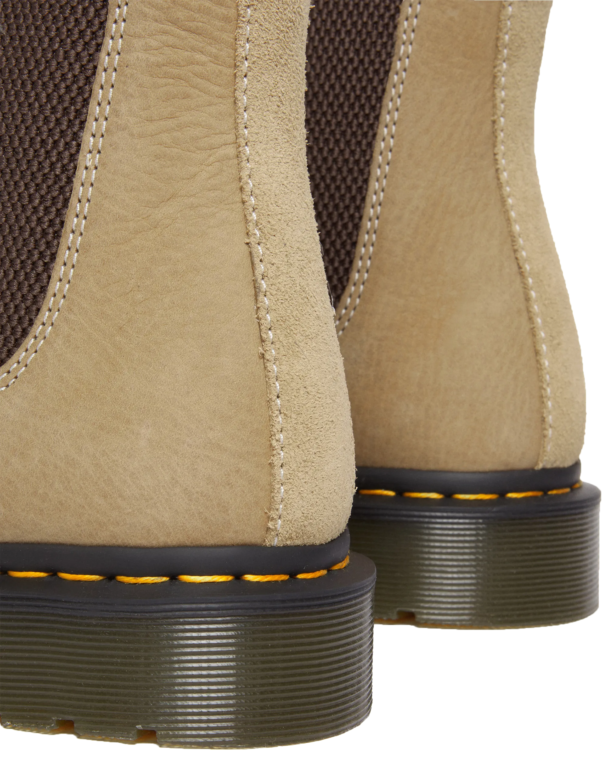 Bottes en daim nubuck vieilli 2976 en taupe savane