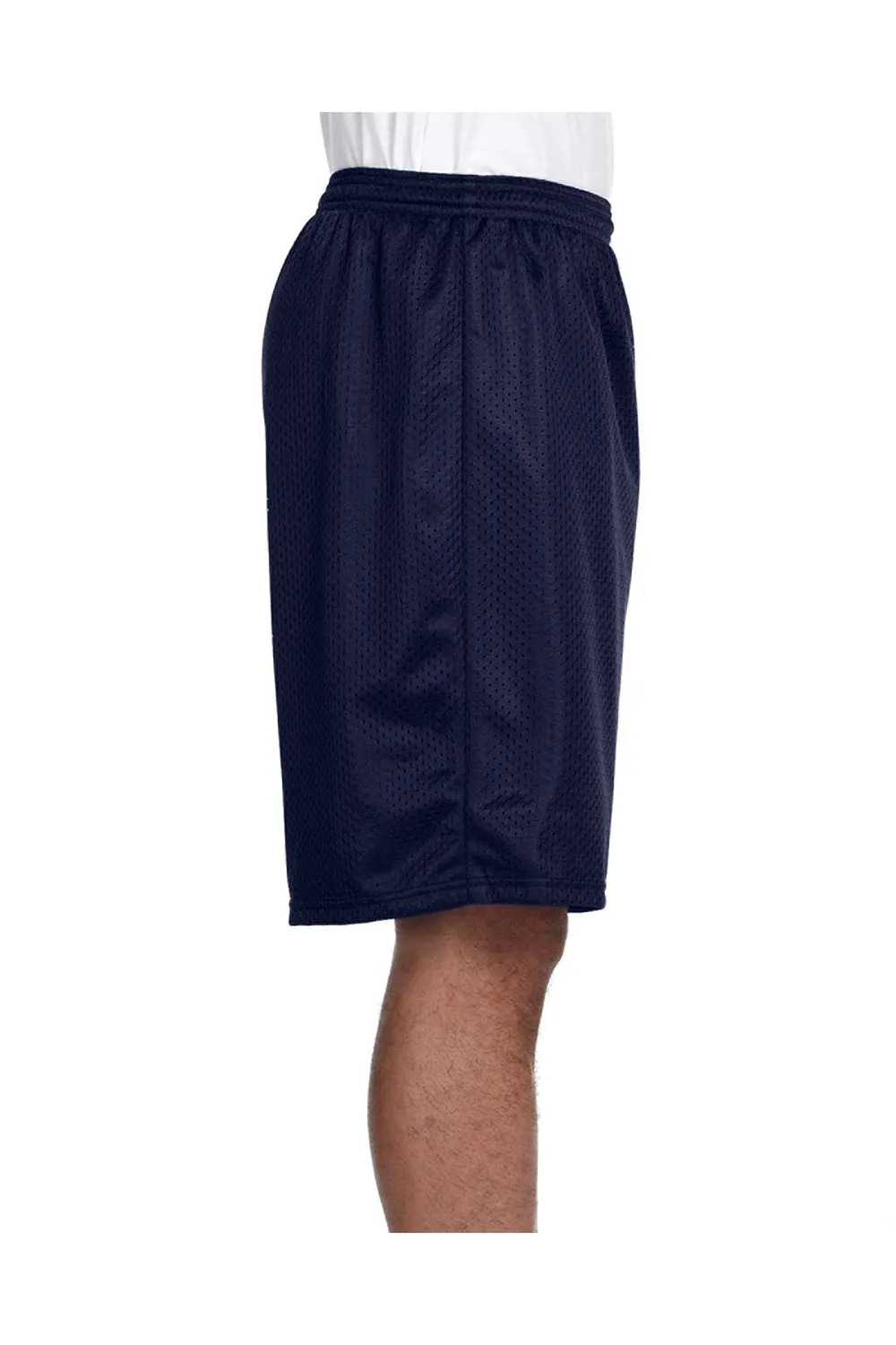 Short en maille tricotée respirant pour homme A4 - Bleu marine