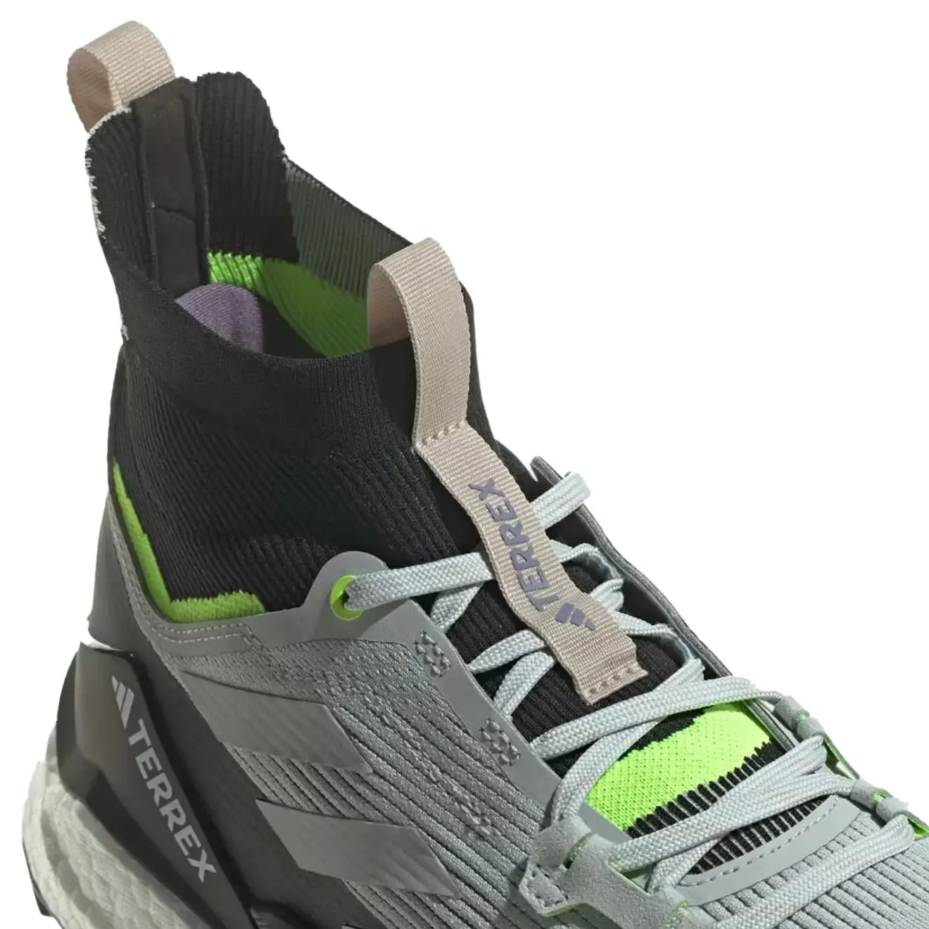 Chaussures de randonnée Adidas Terrex Free Hiker 2.0 Wonder Silver / Wonder Silver / Lucid Lemon