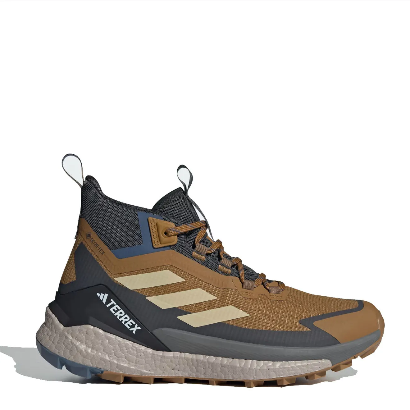 Chaussures Adidas Terrex Free Hiker 2 Marron / Noir / Bleu