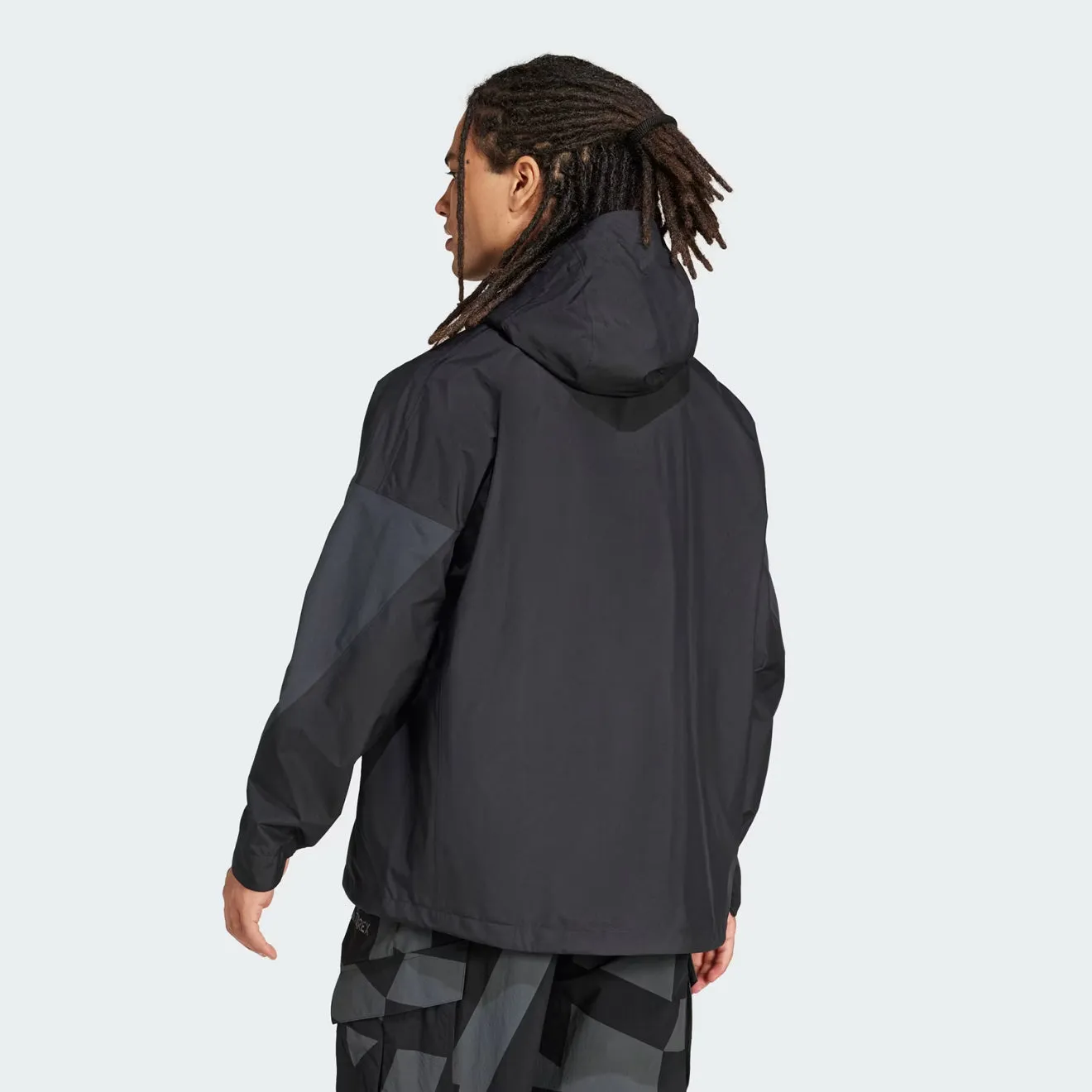 Adidas Terrex Xploric 2.5L Veste Anorak Climaproof Noir / Carbone