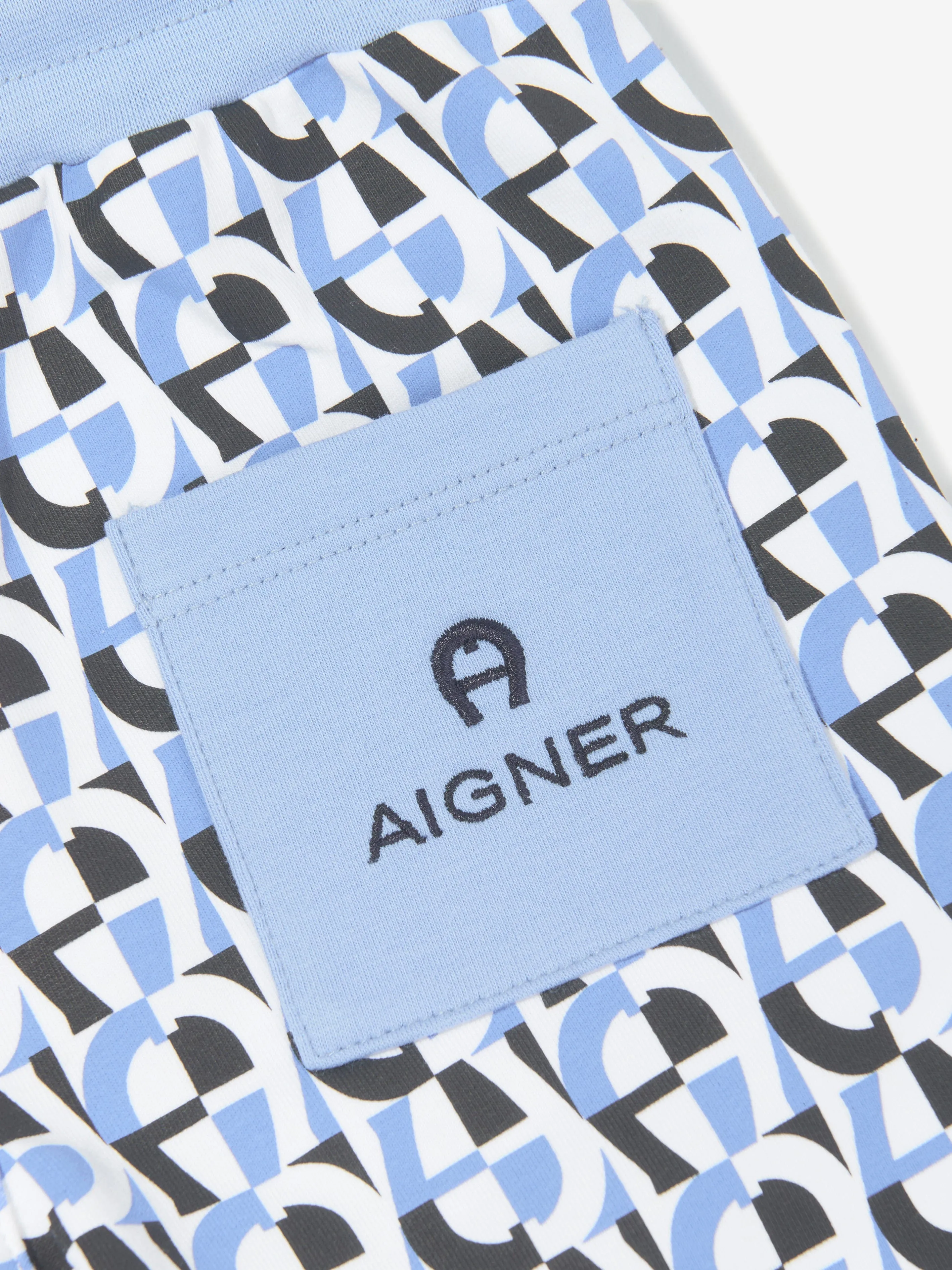 Bermuda Aigner Baby Logo en Bleu