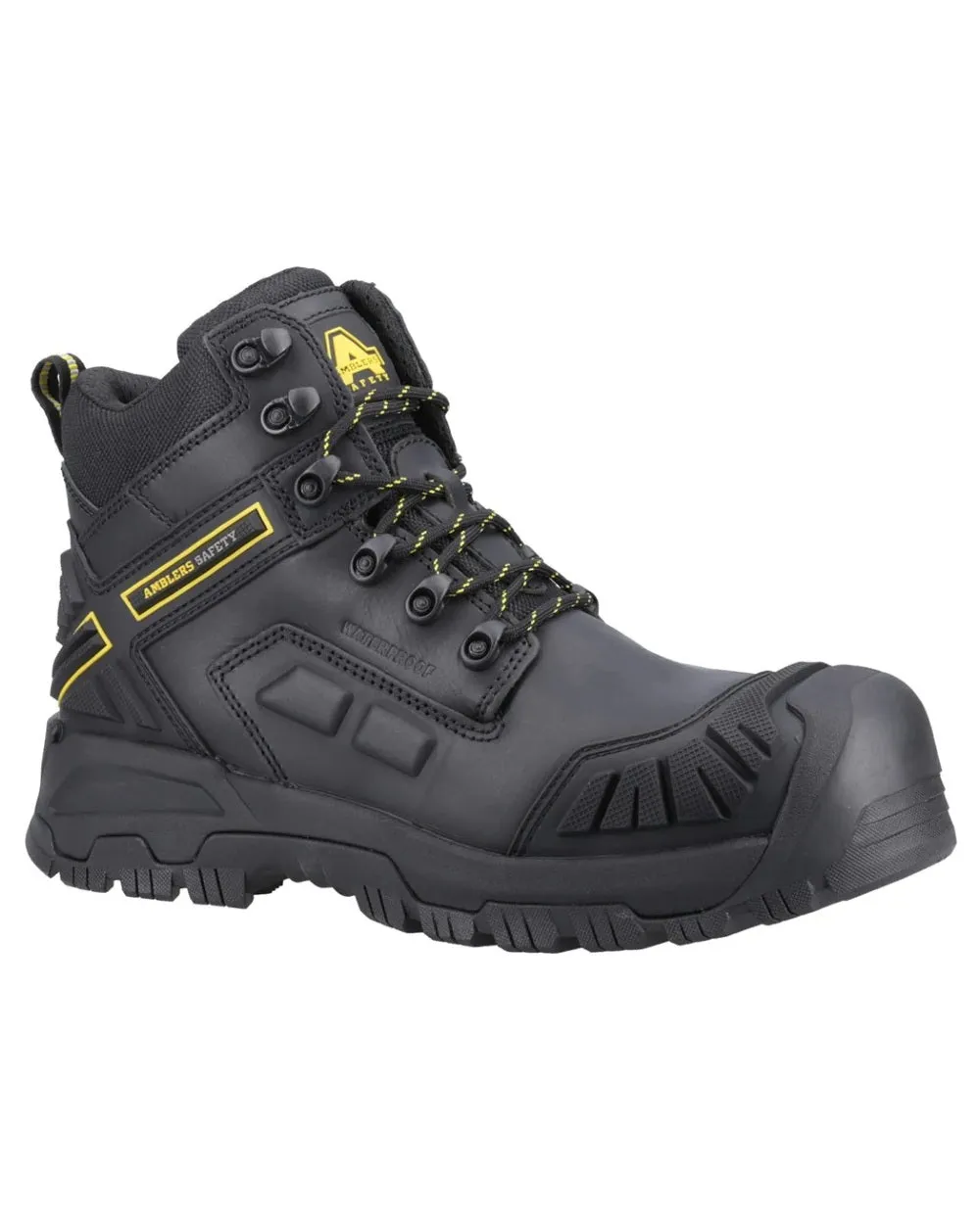 Bottes de sécurité imperméables Amblers Safety AS962C pour hommes - Chaussures de sécurité Amblers