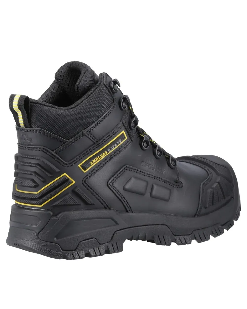 Bottes de sécurité imperméables Amblers Safety AS962C pour hommes - Chaussures de sécurité Amblers