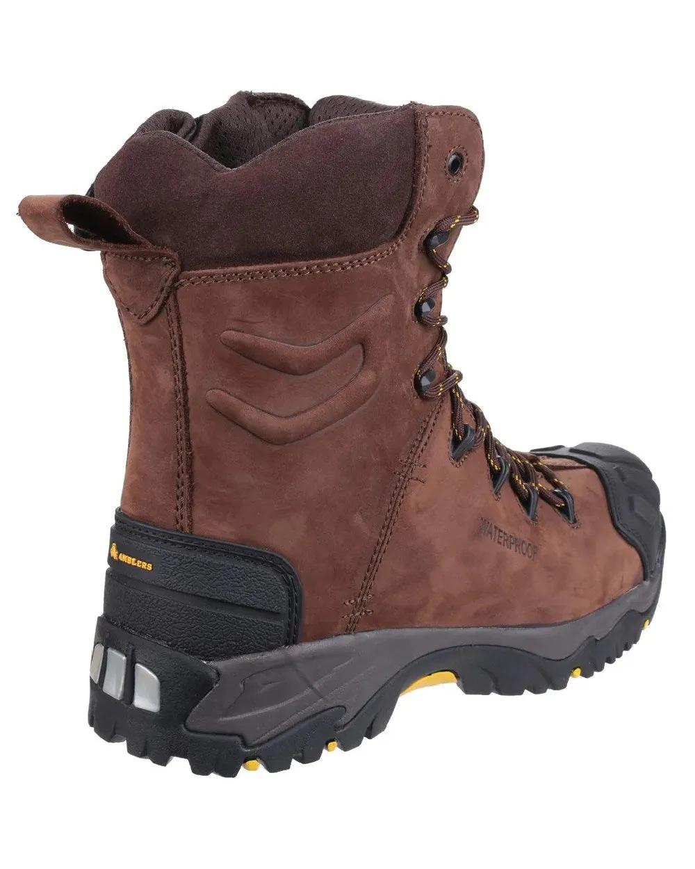 Bottes de sécurité imperméables AS995 Pillar Hi-Leg pour hommes Amblers Safety