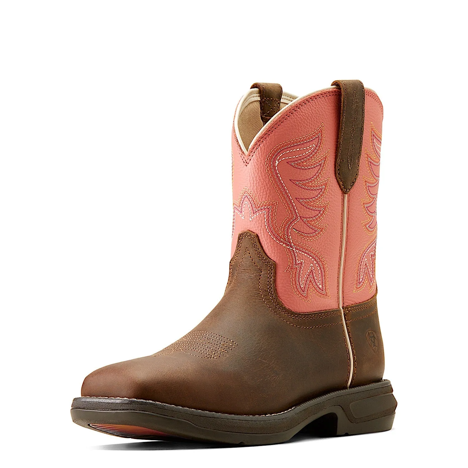 Bottes western courtes Ariat Women's Anthem Shortie Myra Honey Bee/Cosmic Coral Chaussures Ariat