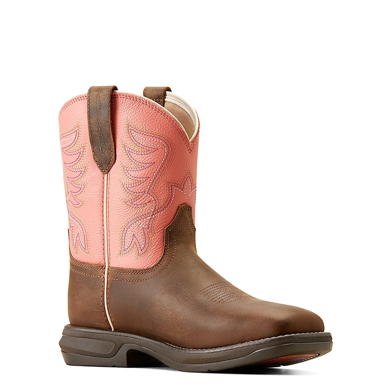 Bottes western courtes Ariat Women's Anthem Shortie Myra Honey Bee/Cosmic Coral Chaussures Ariat