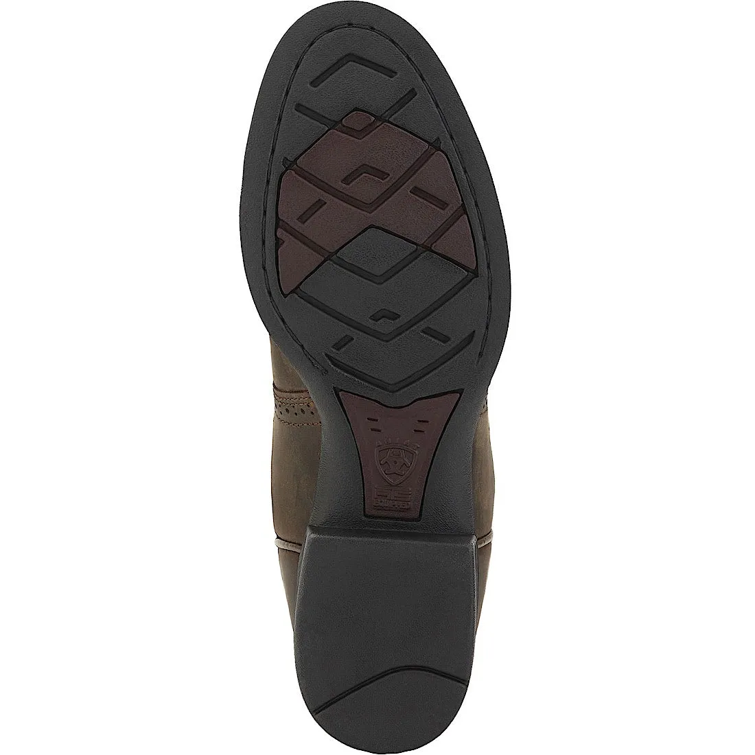 Ariat Bottes Heritage Stockman pour Femme - Marron Driftwood