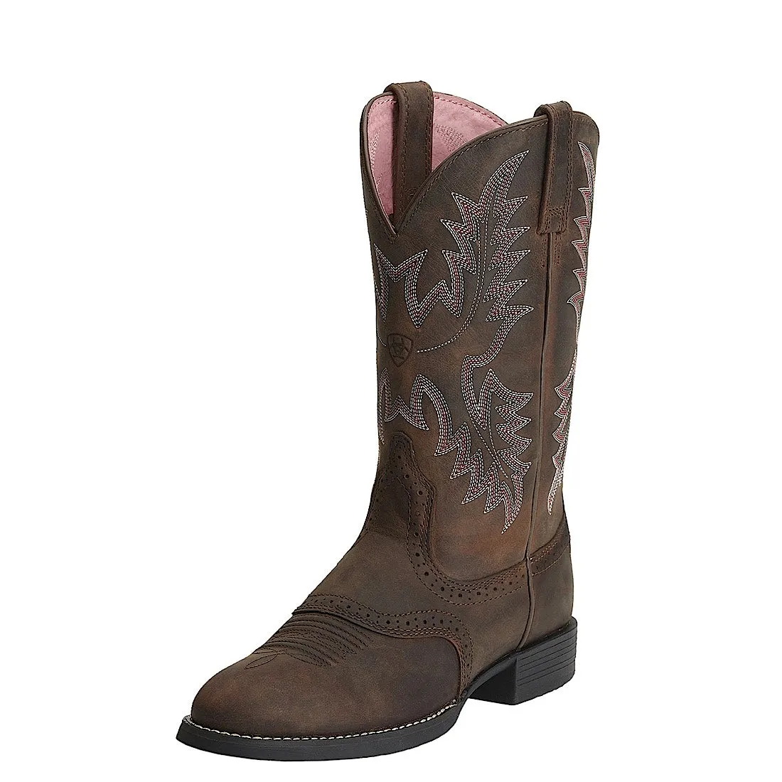 Ariat Bottes Heritage Stockman pour Femme - Marron Driftwood