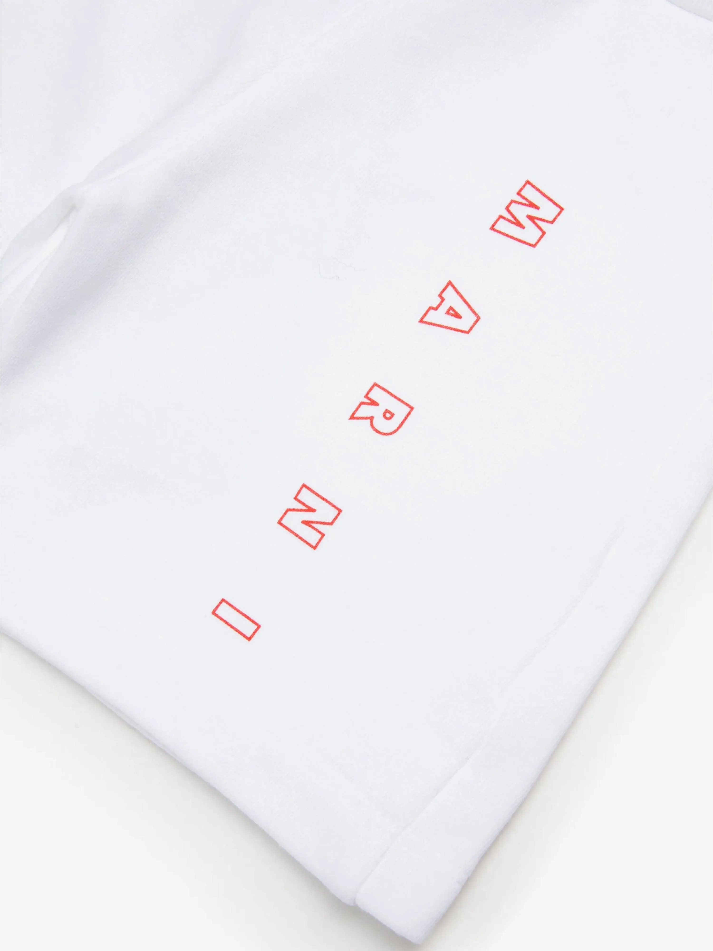 Shorty bébé avec logo en blanc