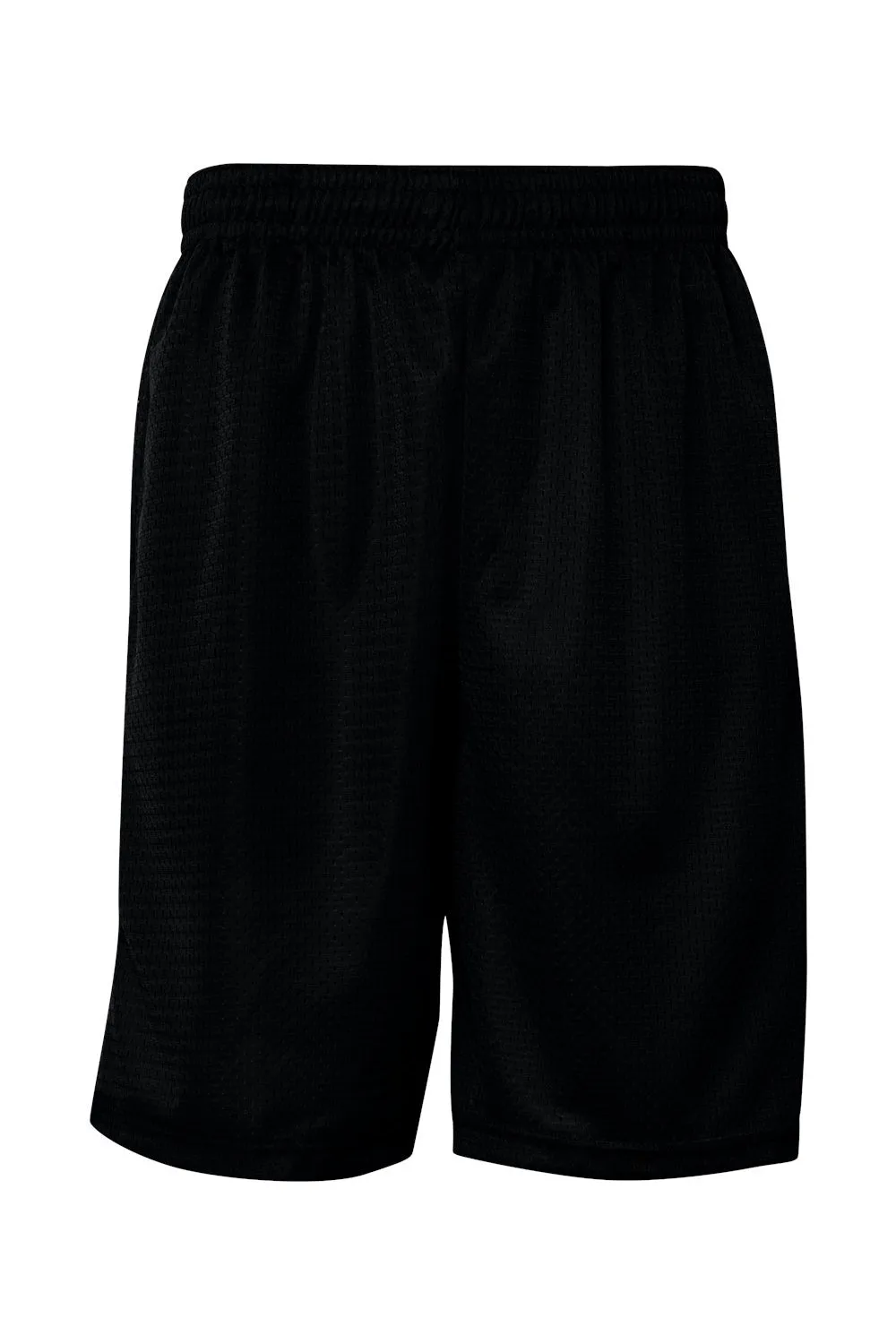 Short de sport mesh pour hommes Badger avec poches - Noir