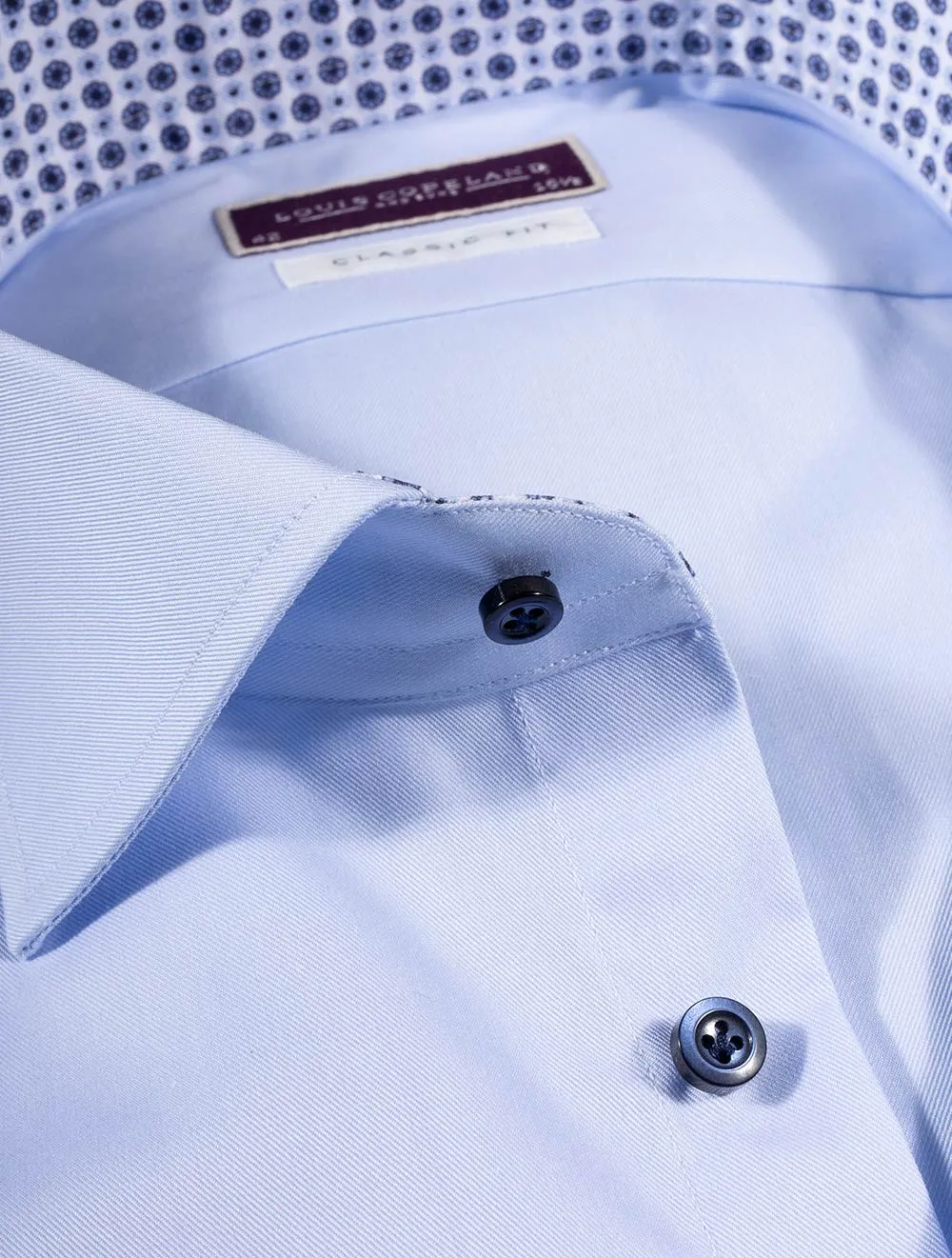 Chemise à Incrustations Baggio Journey Bleue