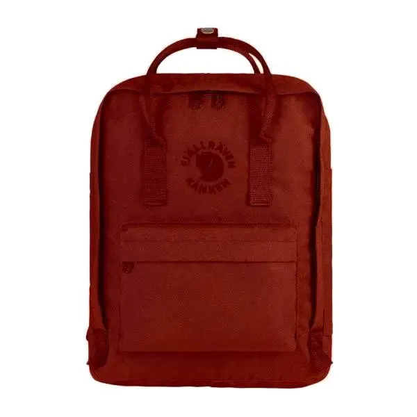 Sac à dos Fjallraven pour homme - Modèle Re-Kanken Classic - Rouge bœuf