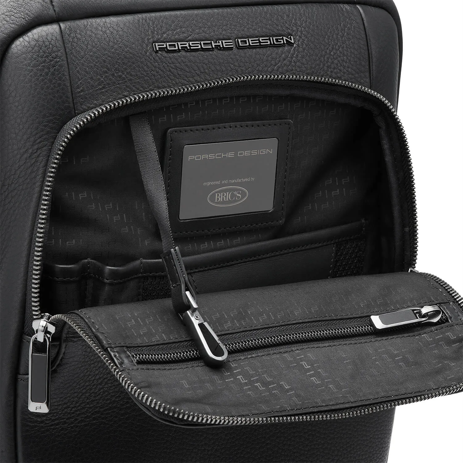 Sacs Porsche Design Porsche Design Roadster Sac à dos en cuir XS - Noir