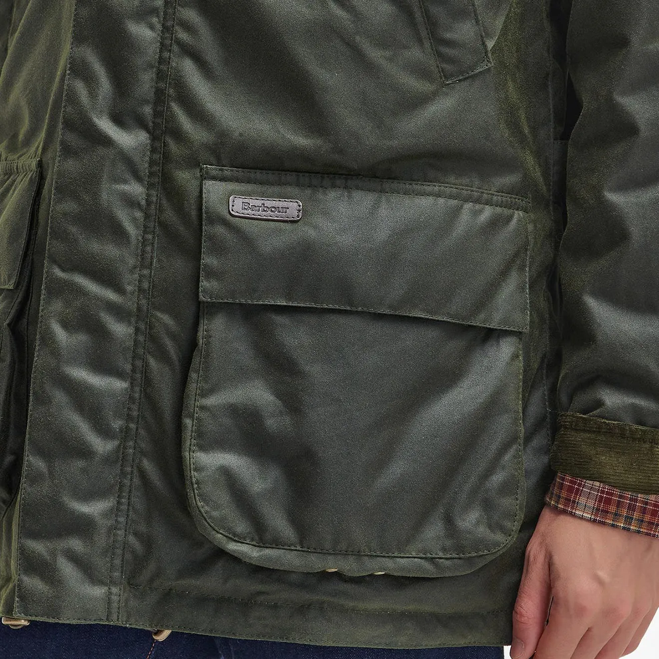 Veste en cire Barbour Bleaberry Fern
