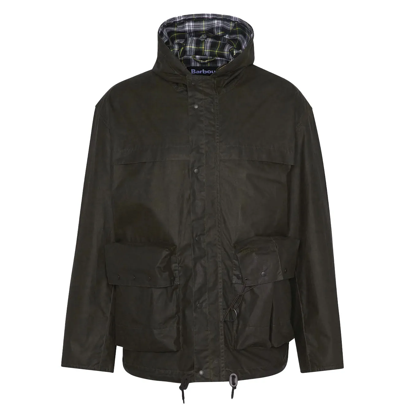 Veste en cire Barbour Modified Durham Archive Olive