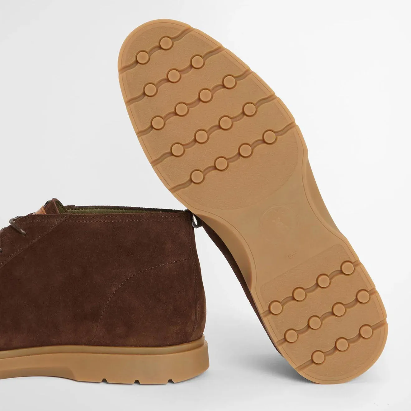 Bottes Chukka Barbour Tucker en Suédé Café