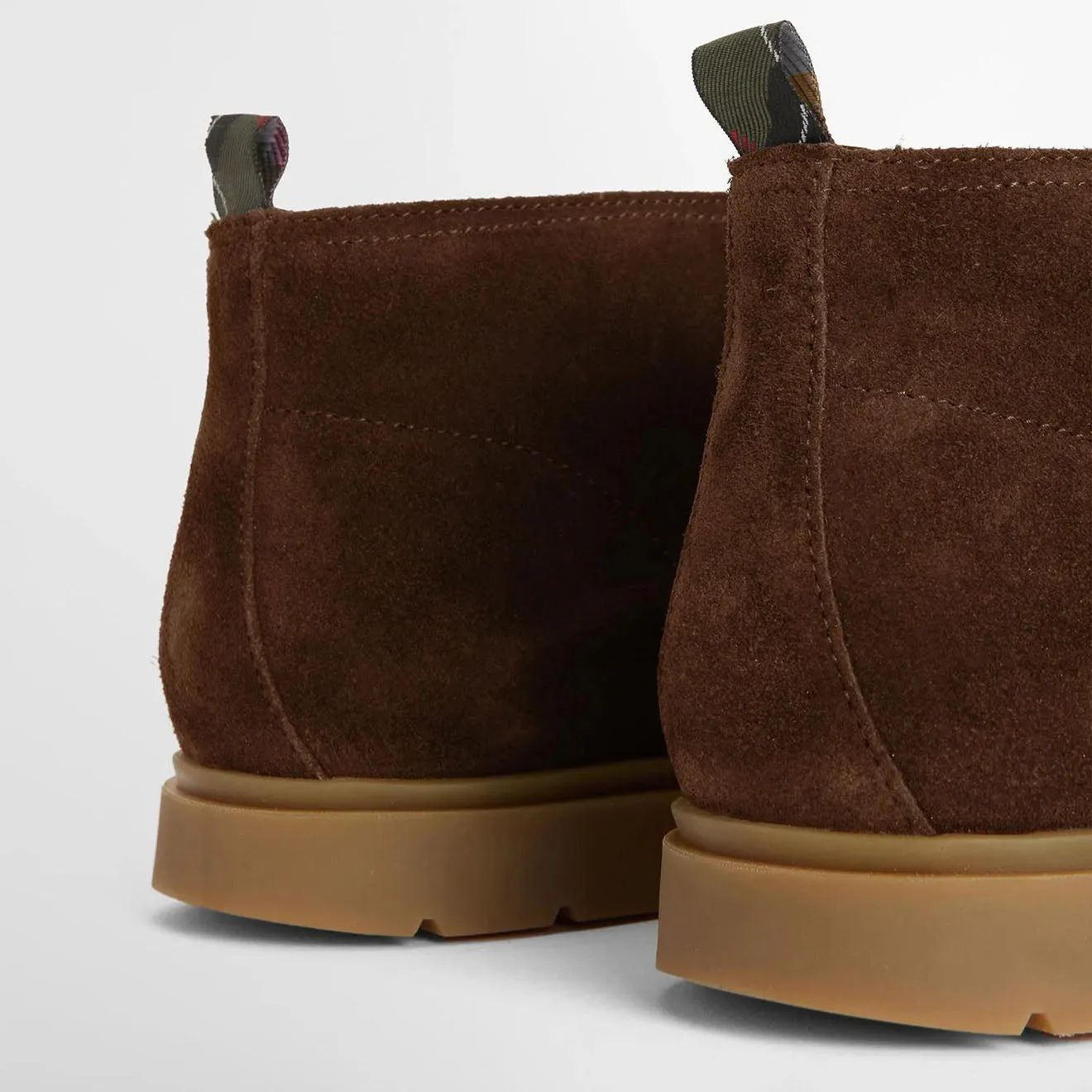 Bottes Chukka Barbour Tucker en Suédé Café