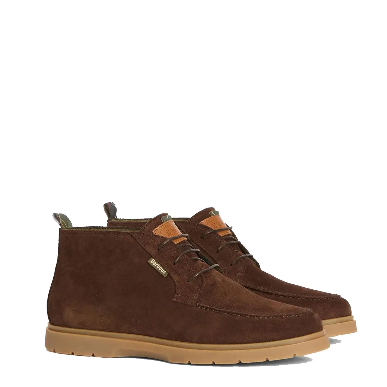 Bottes Chukka Barbour Tucker en Suédé Café