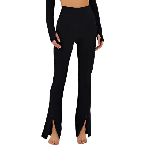 Beach Riot Alani pantalon Noir Gaufré