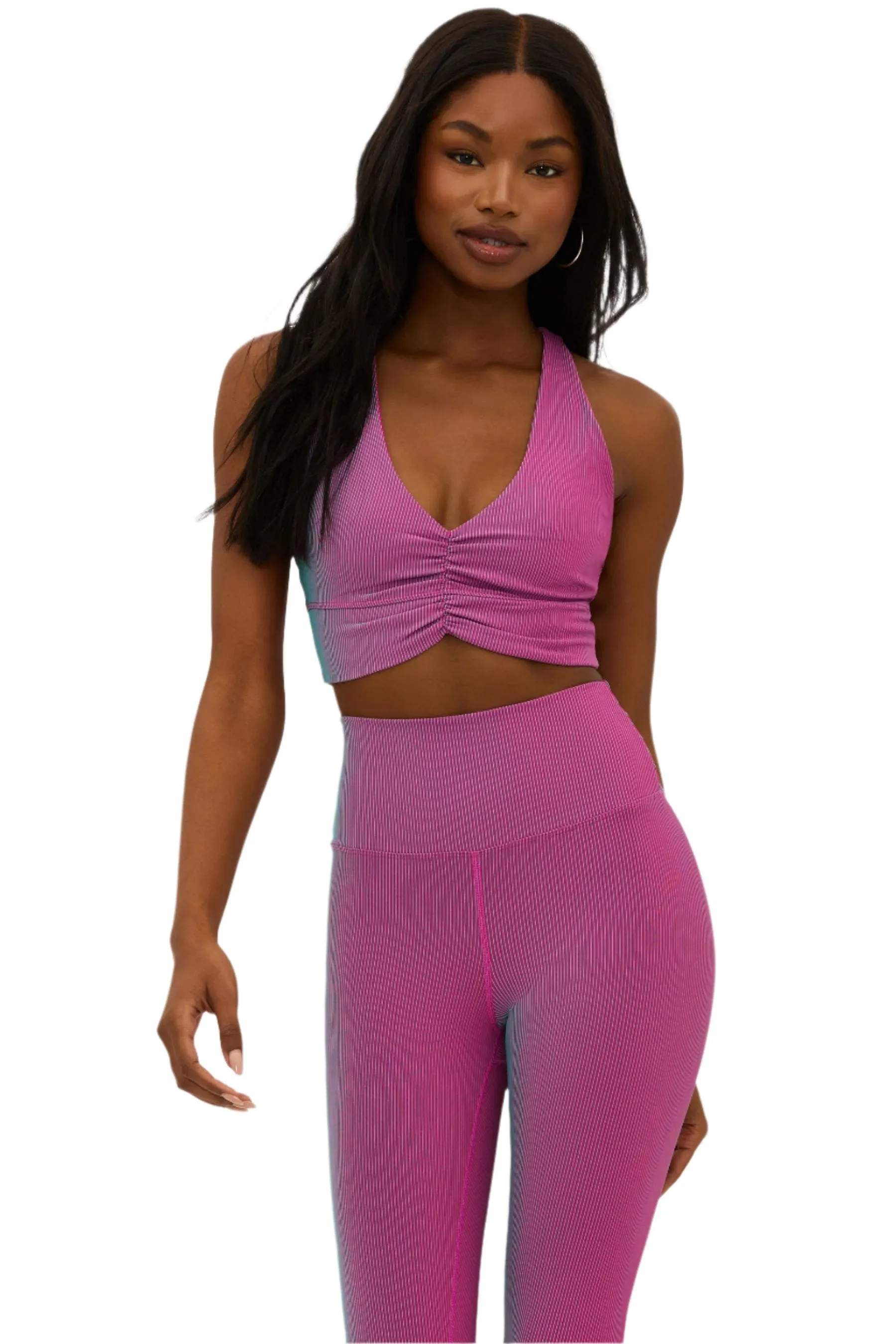 Beach Riot Mindy Haut Deux Tons Sorbet