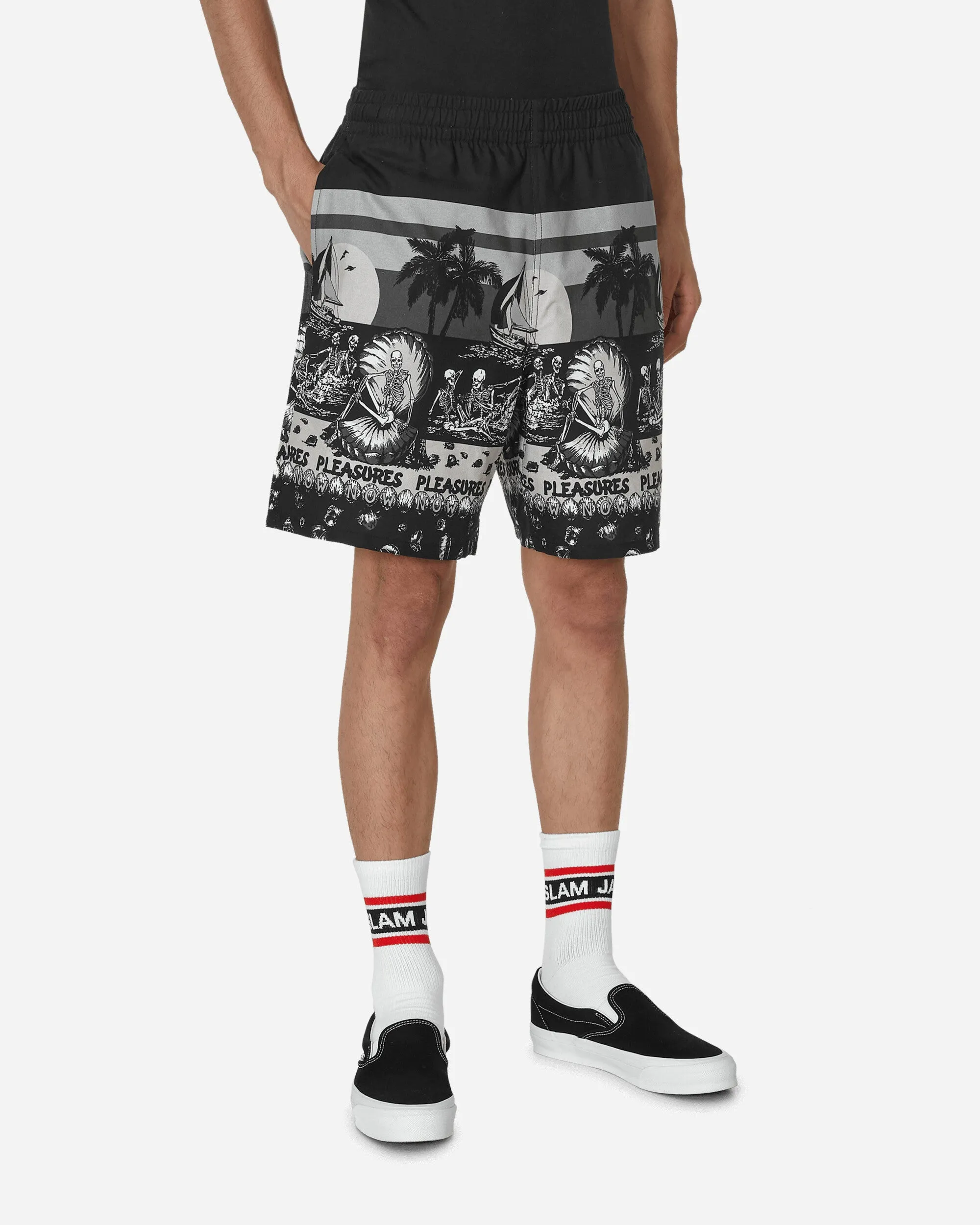 Short de plage noir