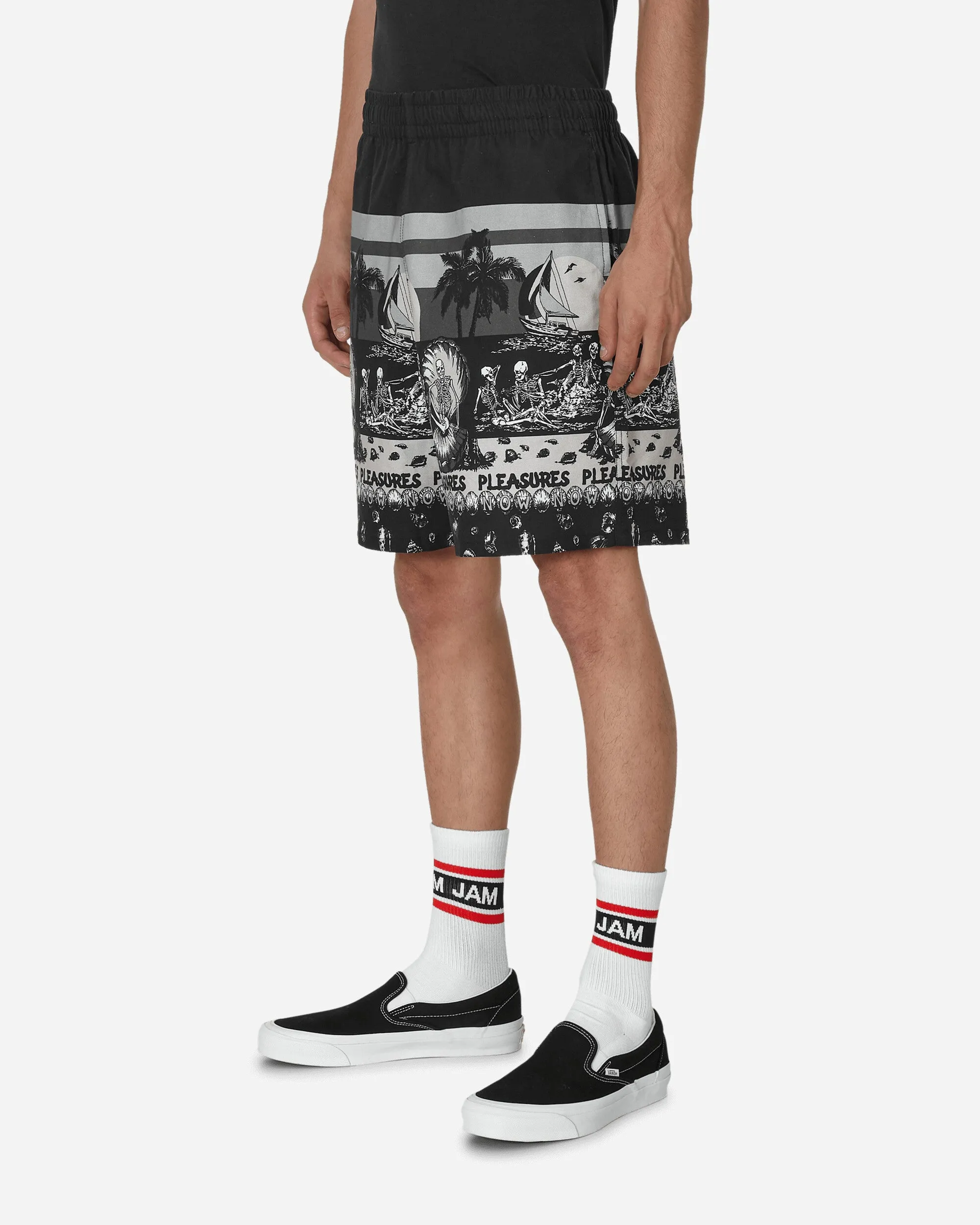 Short de plage noir