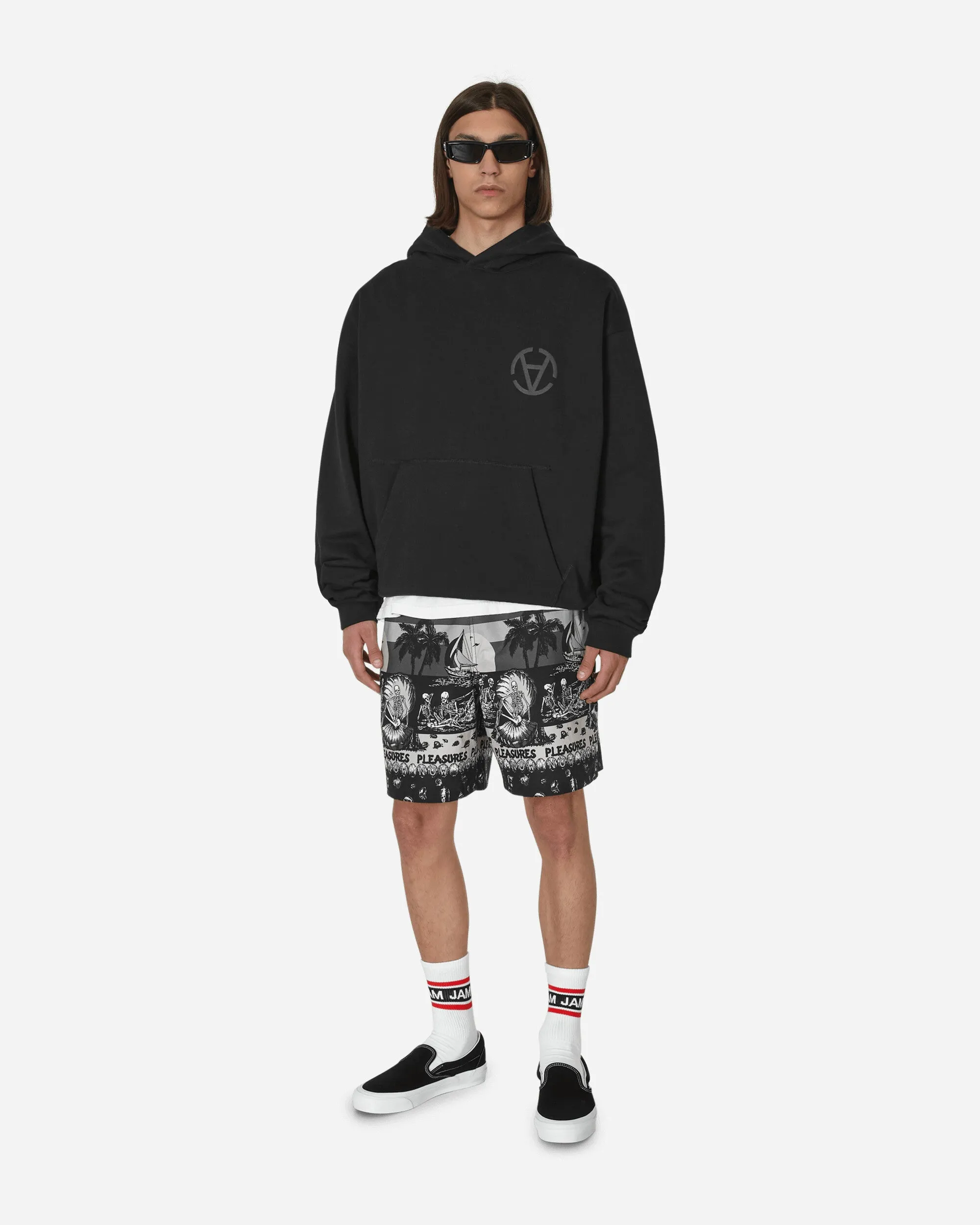 Short de plage noir