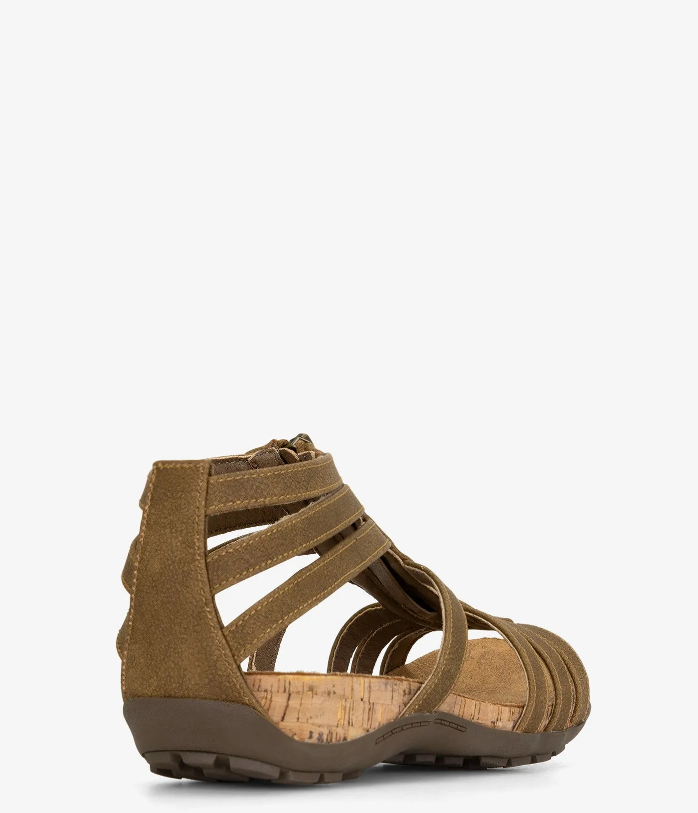 Bearpaw Layla Sandale à Fermeture Éclair - Femme