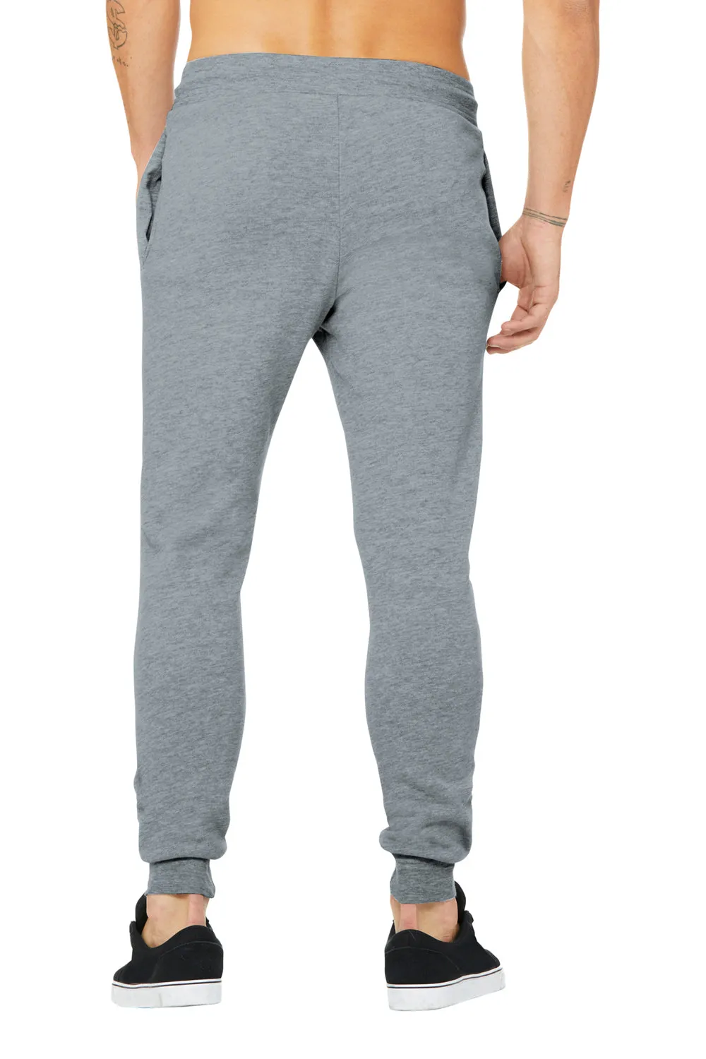 Bella   Canvas Pantalon de jogging pour homme avec poches - Gris chiné
