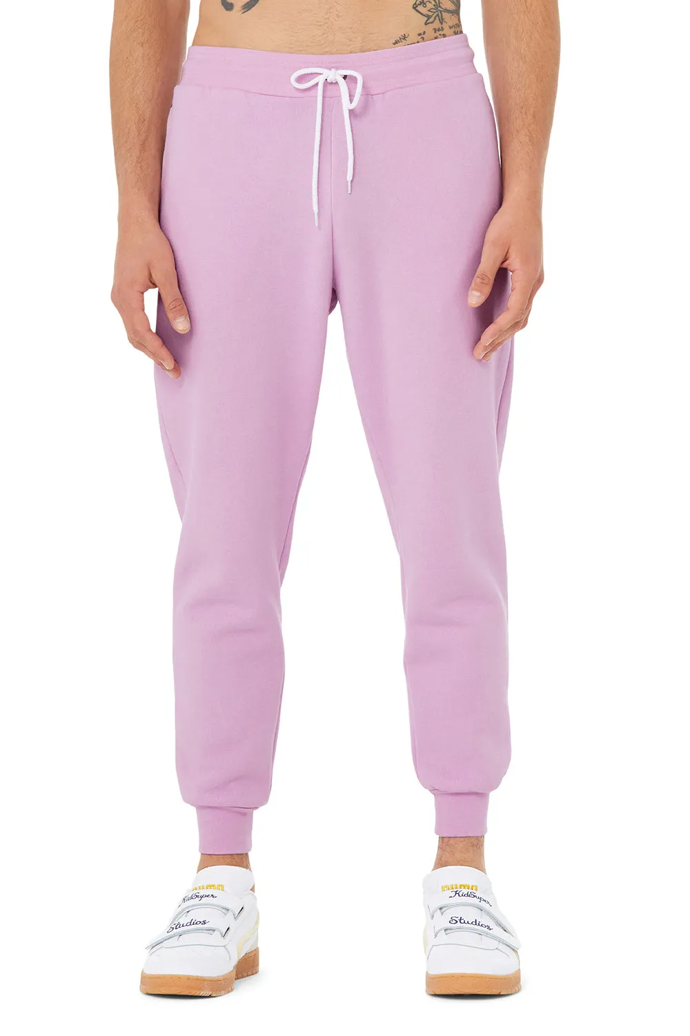 Bella   Canvas Pantalon de jogging pour homme avec poches - Lilas