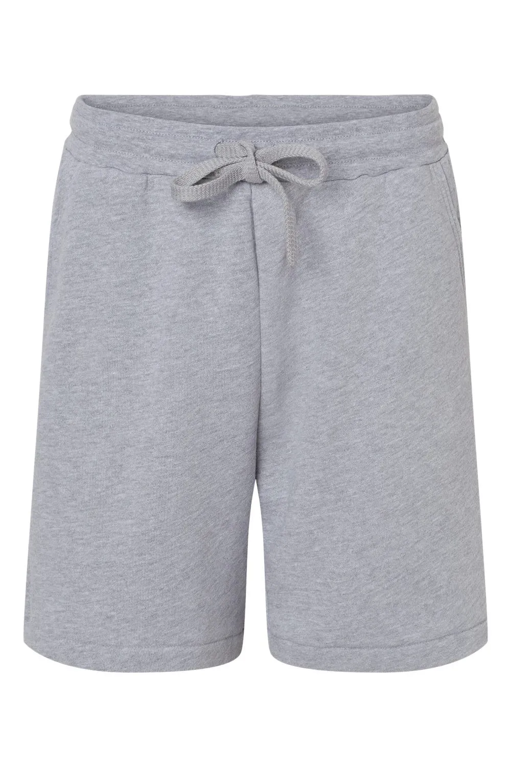 Bella   Canvas Shorts Homme avec Poches - Gris Chiné
