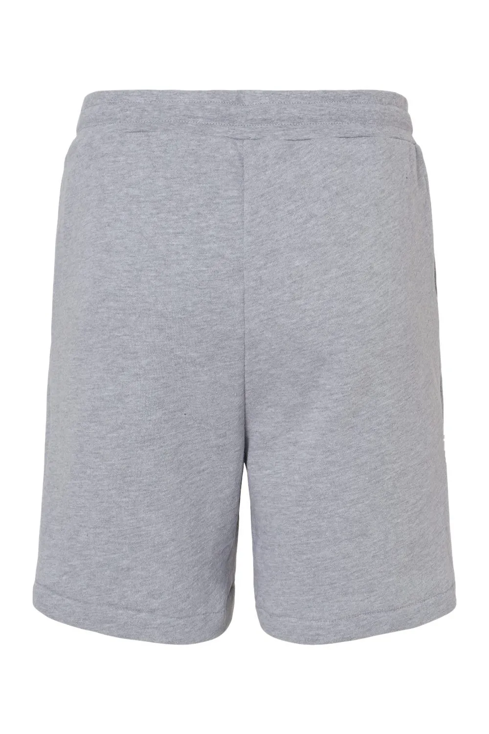 Bella   Canvas Shorts Homme avec Poches - Gris Chiné