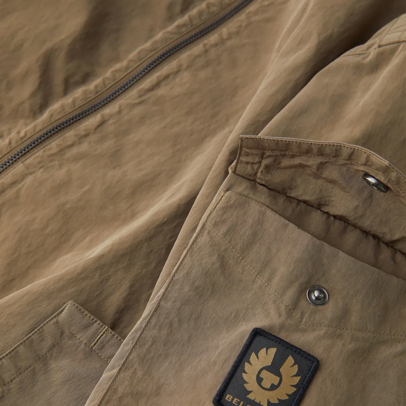 Veste cargo Belstaff marron argile