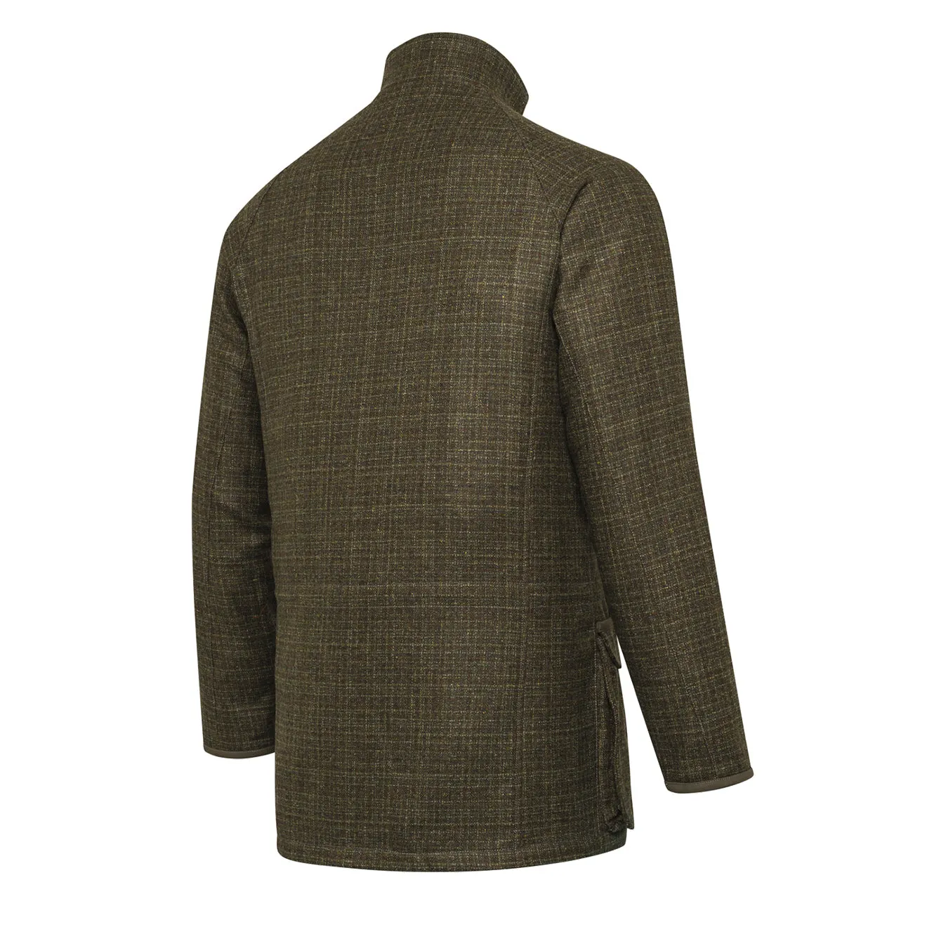 Manteau Beretta St James à carreaux vert et rouille