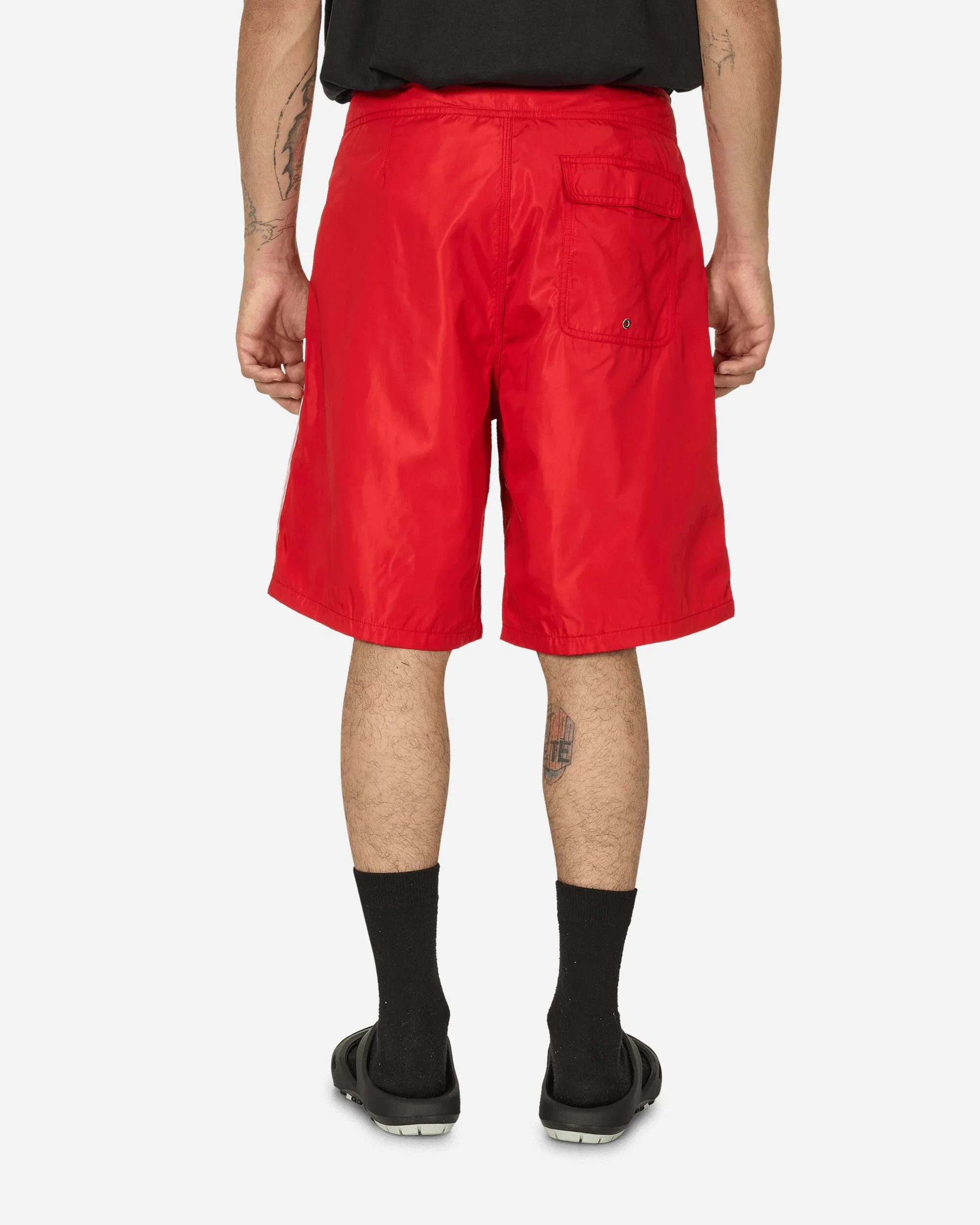 Grands Shorts de Bourse Rouge