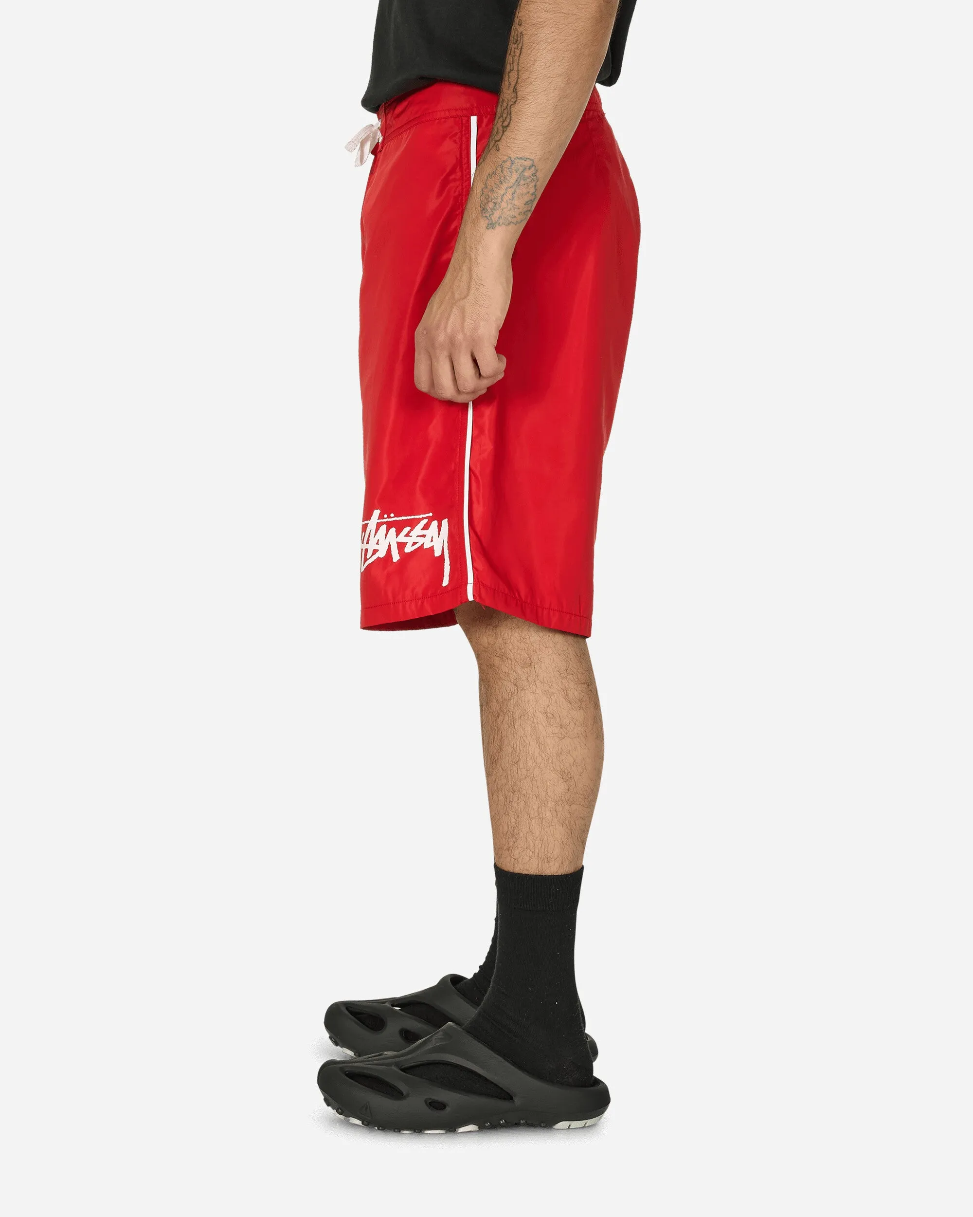 Grands Shorts de Bourse Rouge
