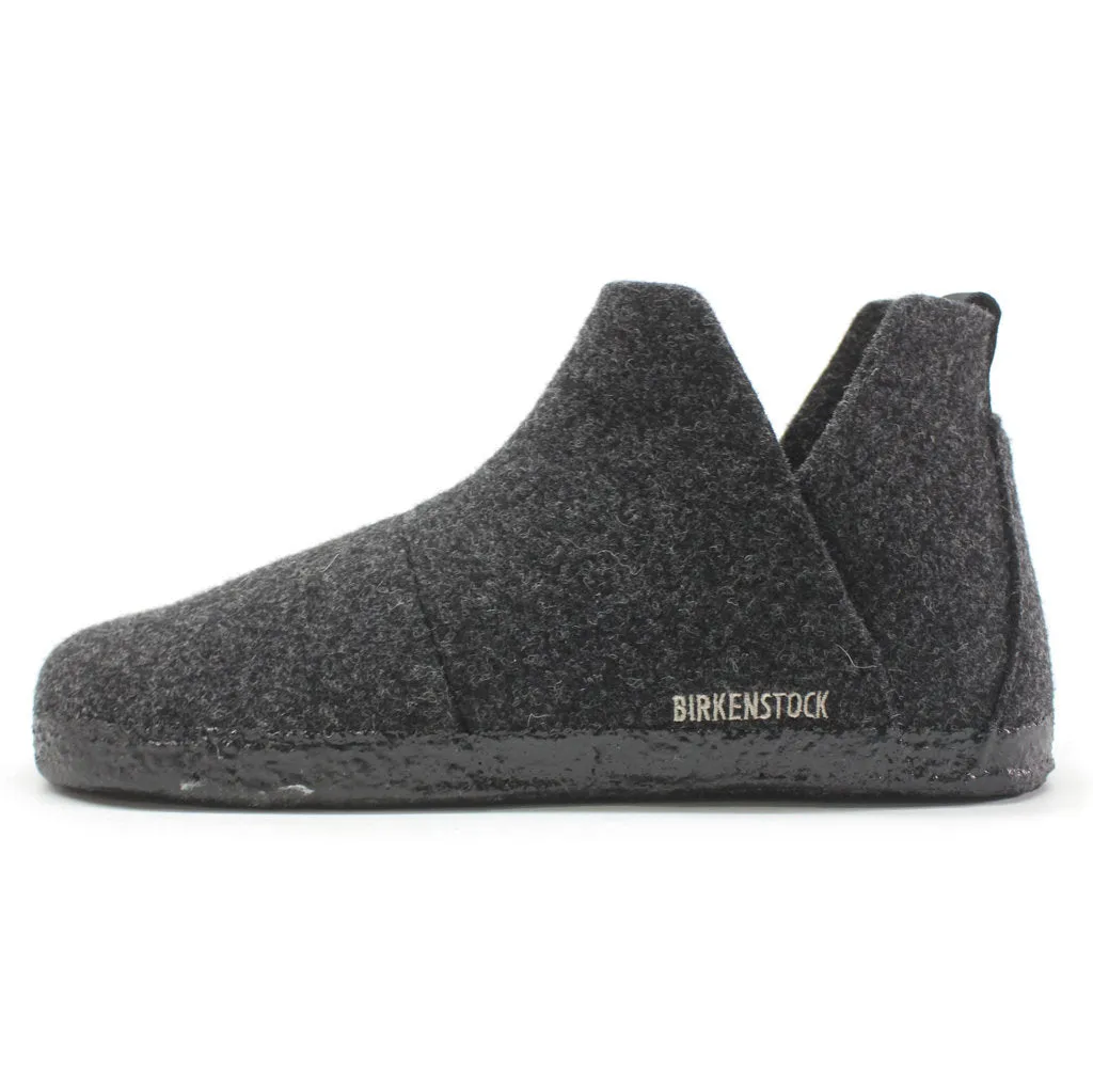 Chaussons Bottes Unisexe Birkenstock Andermatt en Laine Feutrée avec Doublure en Mouton