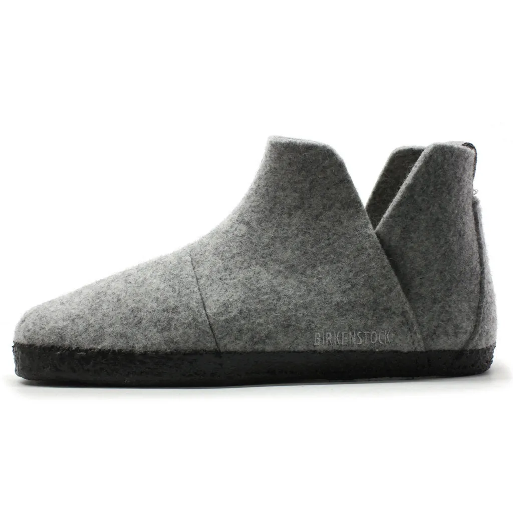 Chaussons Bottes Unisexe Birkenstock Andermatt en Laine Feutrée avec Doublure en Mouton