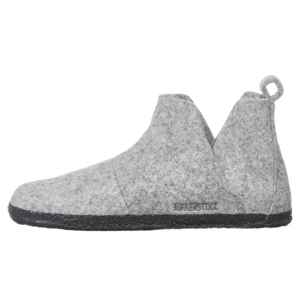 Chaussons Bottes Unisexe Birkenstock Andermatt en Laine Feutrée avec Doublure en Mouton