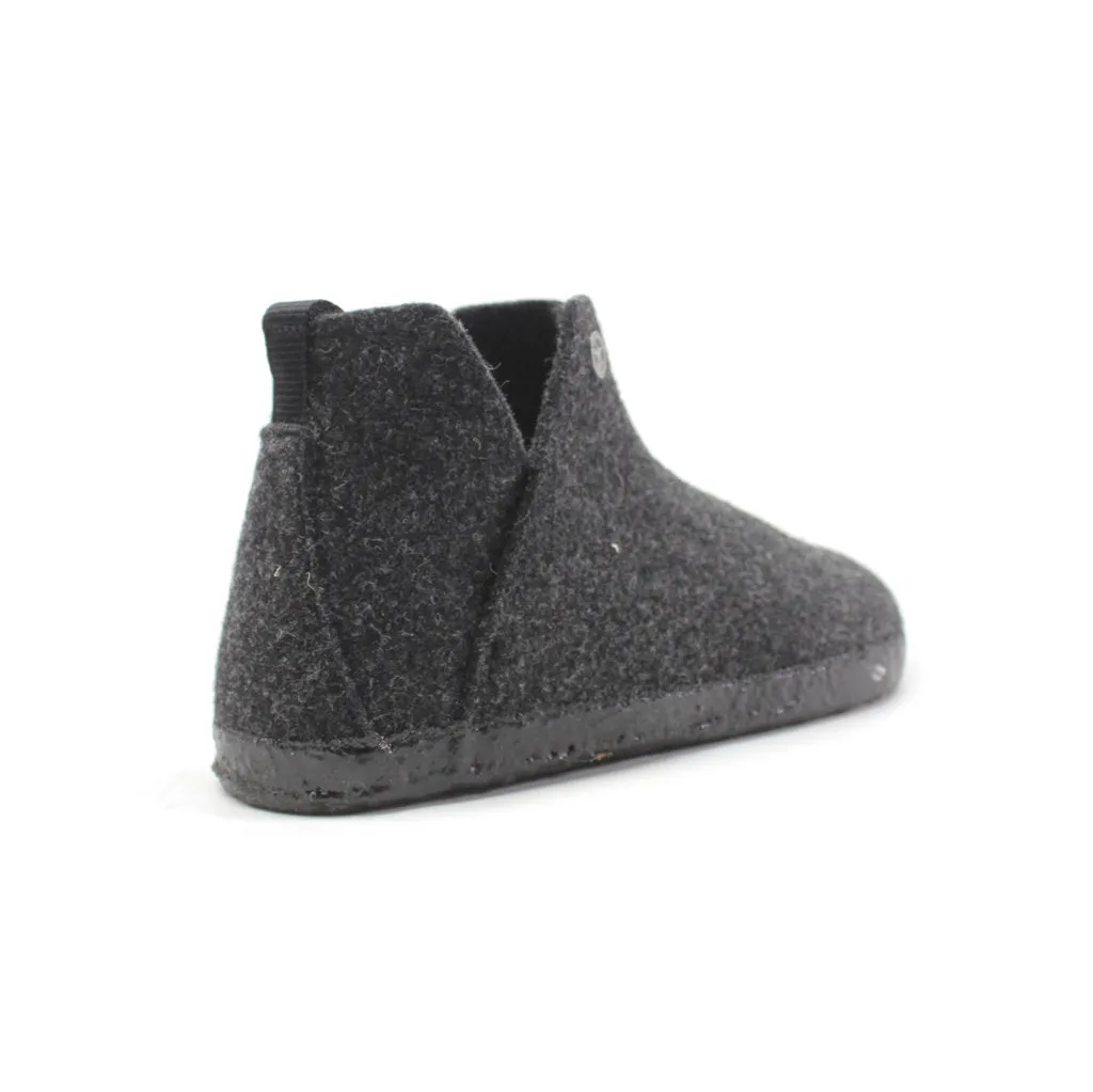 Chaussons Bottes Unisexe Birkenstock Andermatt en Laine Feutrée avec Doublure en Mouton