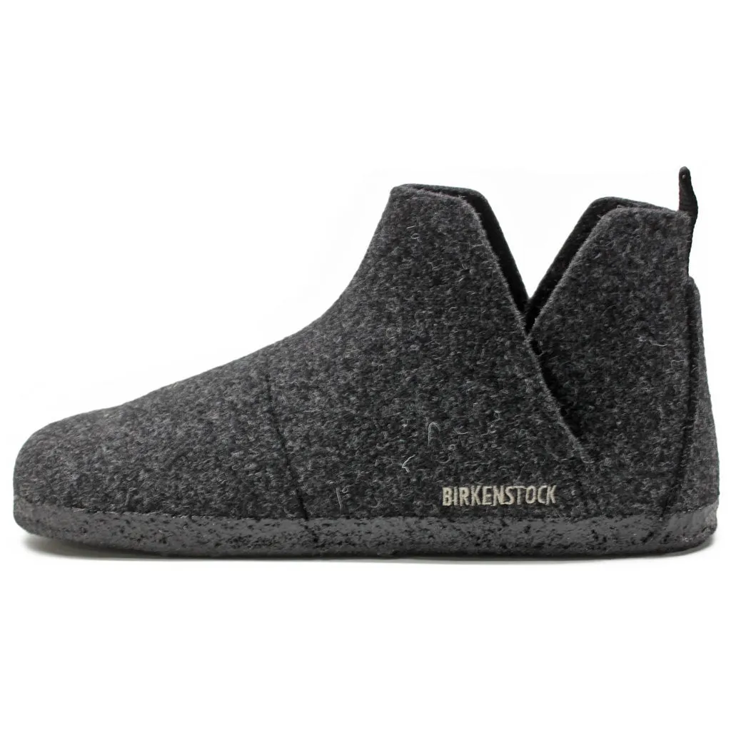 Chaussons Bottes Unisexe Birkenstock Andermatt en Laine Feutrée avec Doublure en Mouton