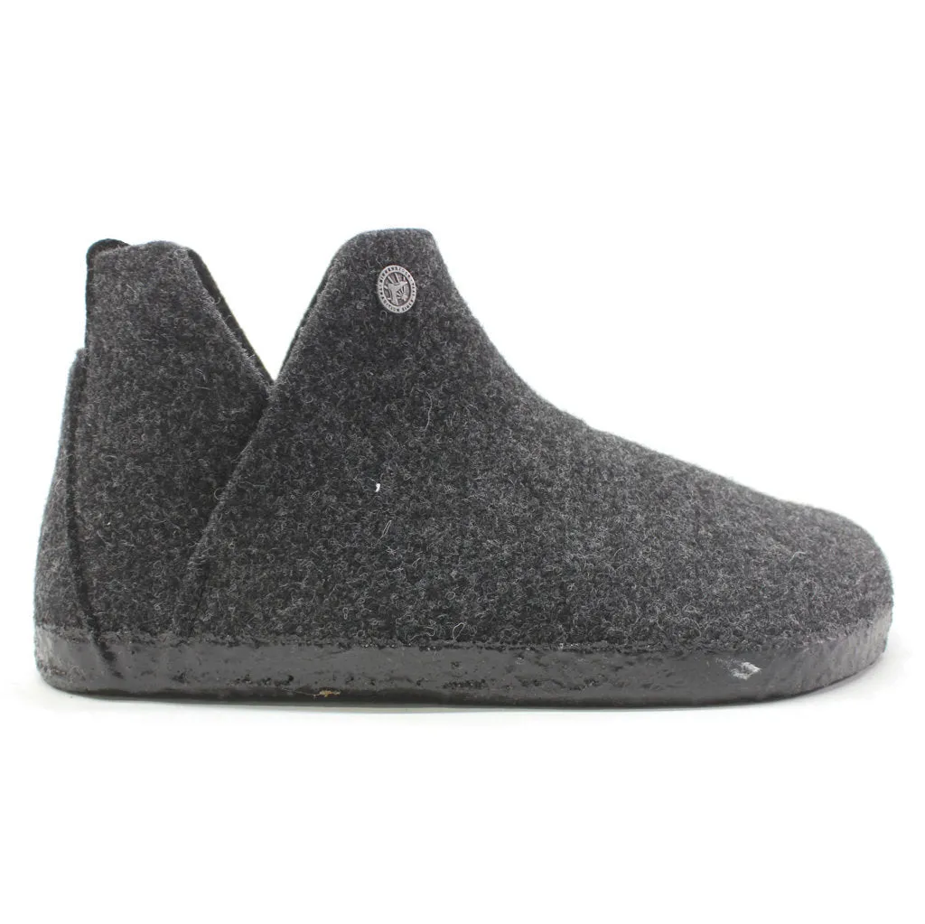 Chaussons Bottes Unisexe Birkenstock Andermatt en Laine Feutrée avec Doublure en Mouton