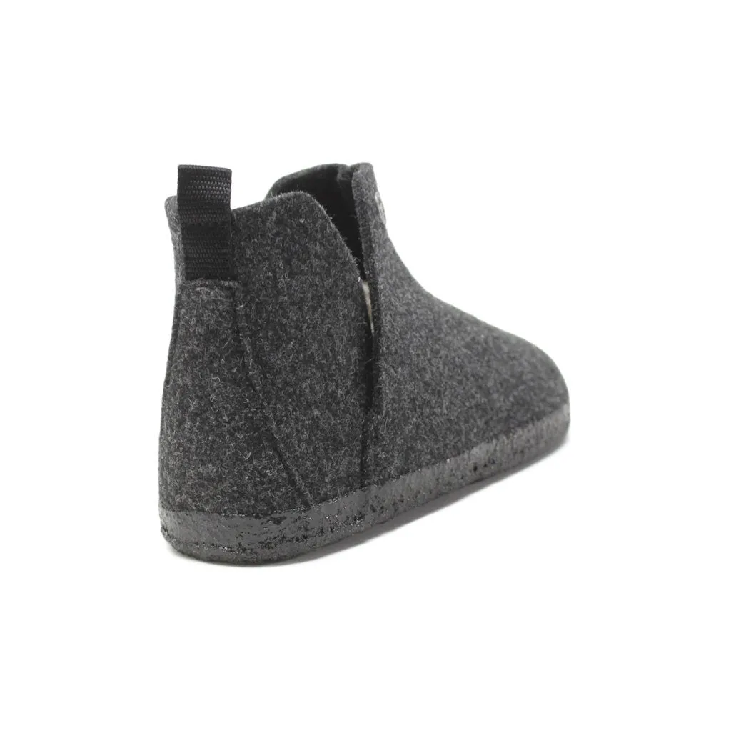 Chaussons Bottes Unisexe Birkenstock Andermatt en Laine Feutrée avec Doublure en Mouton