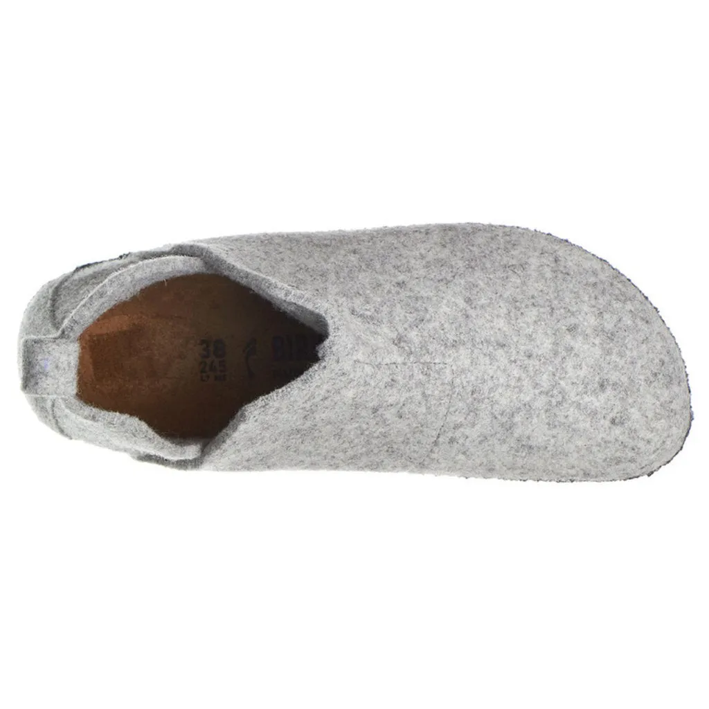 Chaussons Bottes Unisexe Birkenstock Andermatt en Laine Feutrée avec Doublure en Mouton