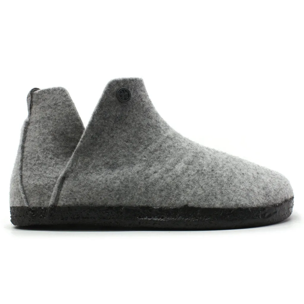 Chaussons Bottes Unisexe Birkenstock Andermatt en Laine Feutrée avec Doublure en Mouton