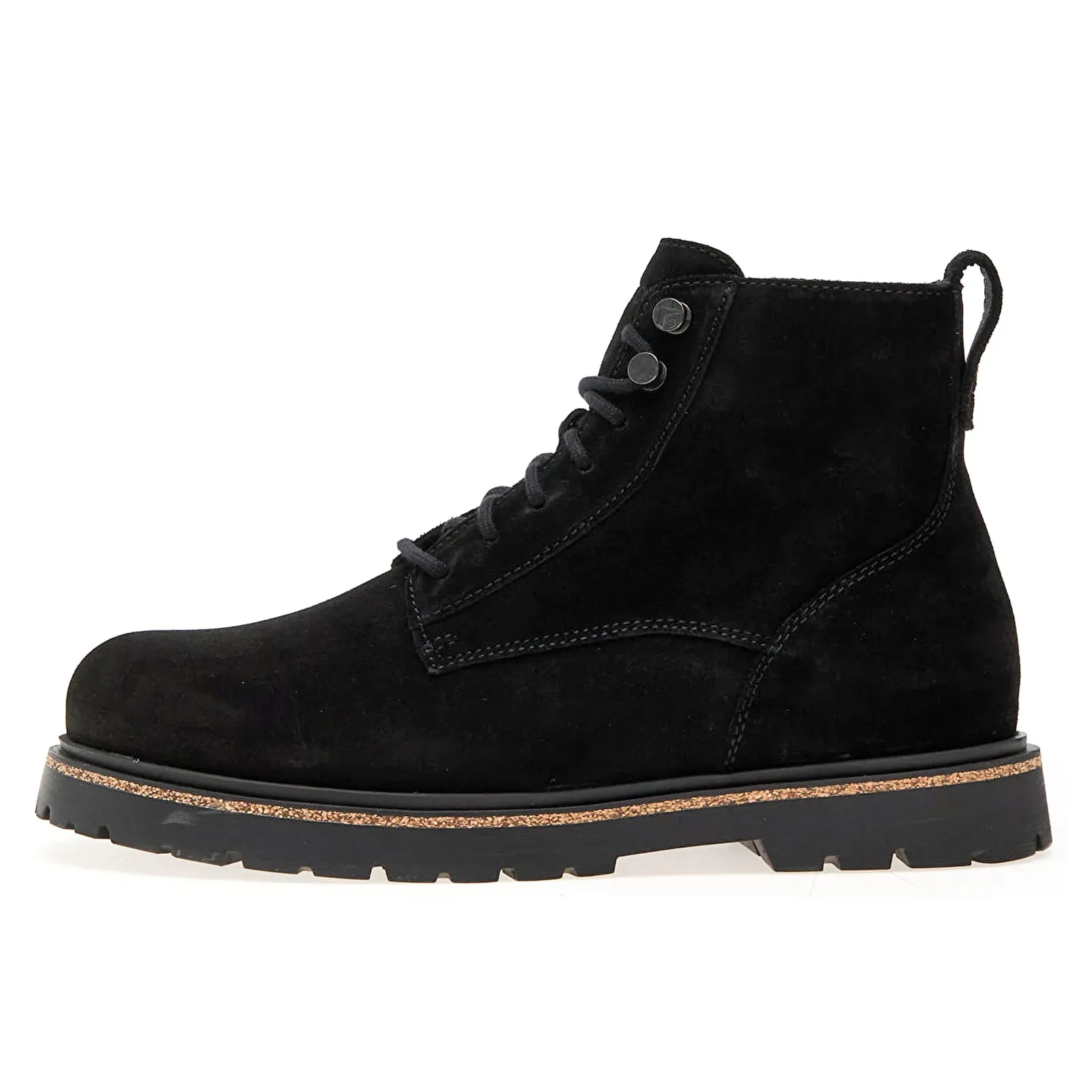 Bottes cheville homme Birkenstock Highwood à lacets en daim et cuir mi-montantes